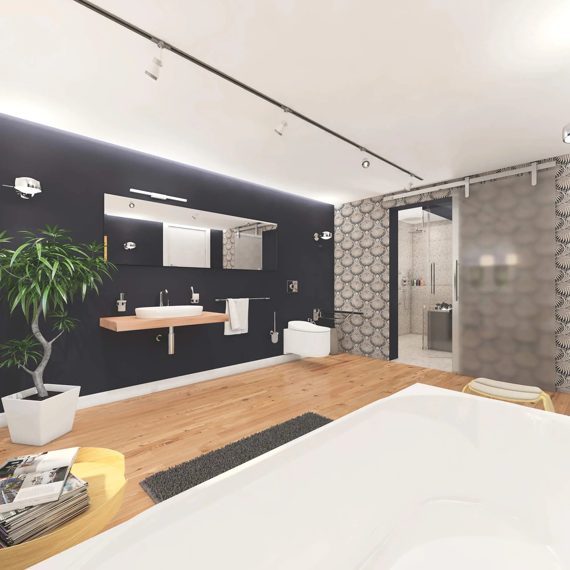 310 Shower Head, 12" - 1 Spray, 2.5 gpm