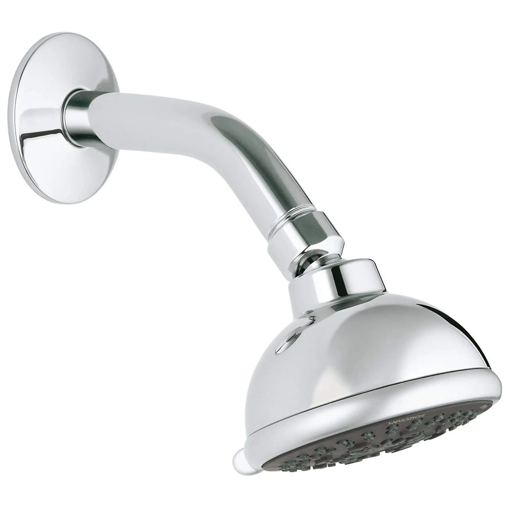 90 Trio Shower Head With Shower Arm, 3-1/2" - 3 Sprays, 2.5 gpm