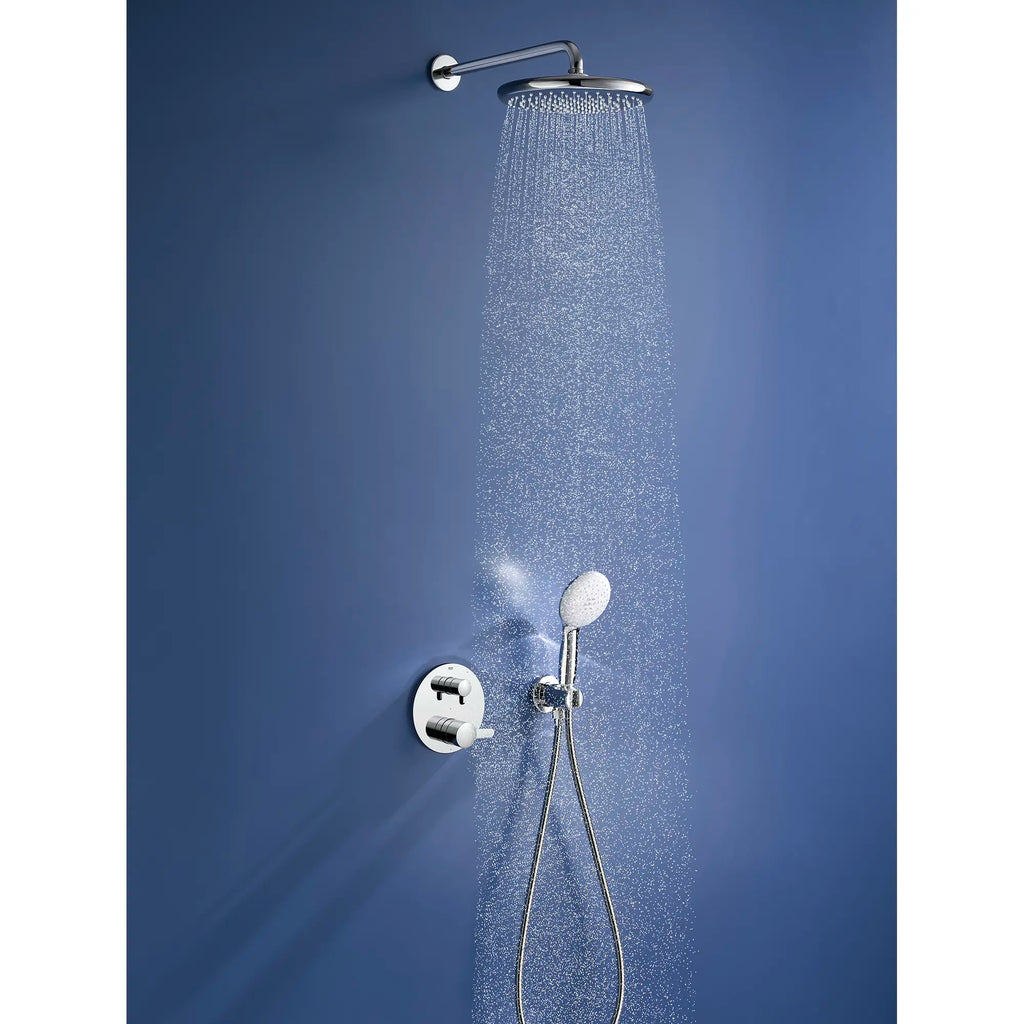 250 Rain Shower Head, 9 7?8" - 1 Spray, 1.75 GPM (6.6 L/min)