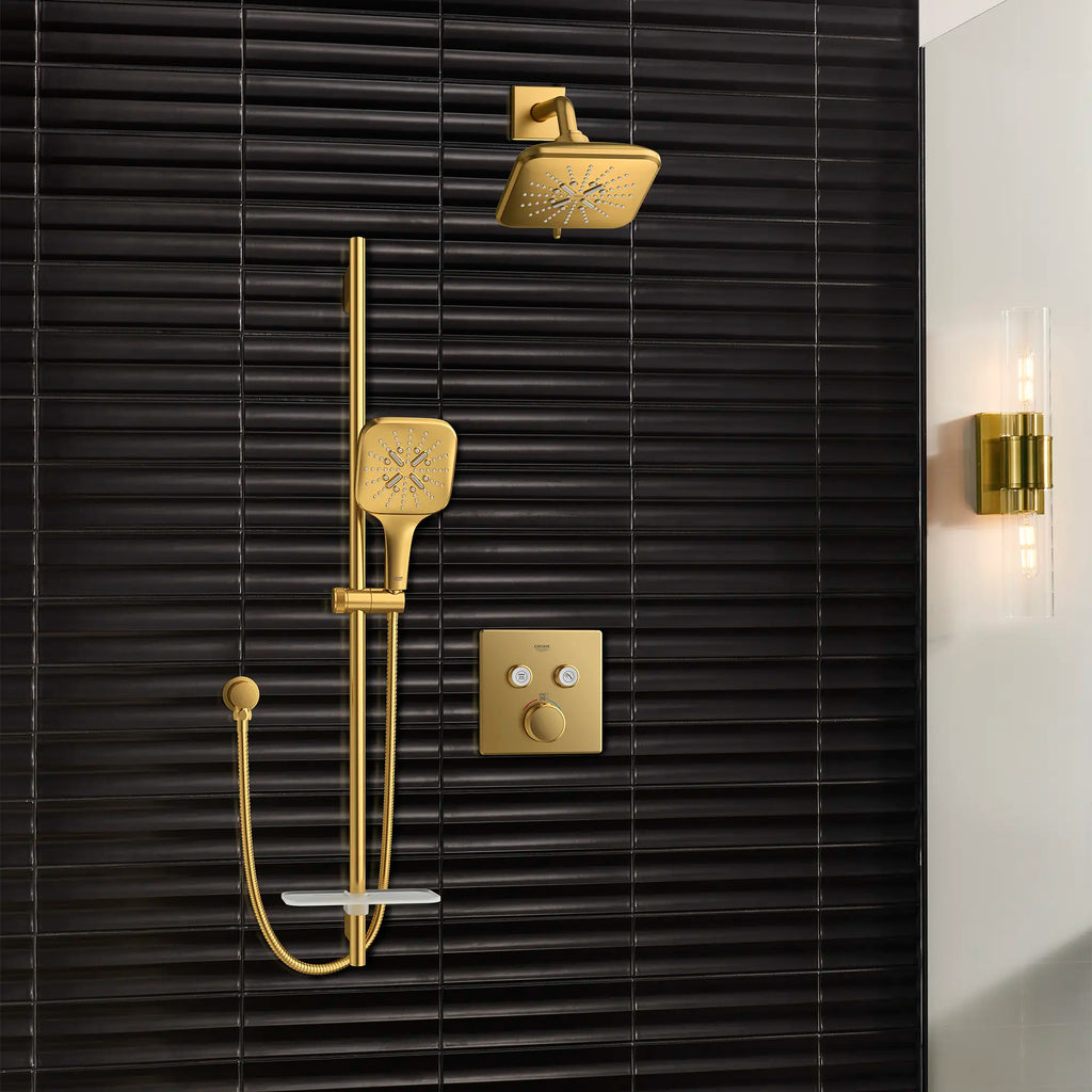 Shower Head, 6-1/2" - 3 Sprays, 1.75 GPM (6.6 L/min)