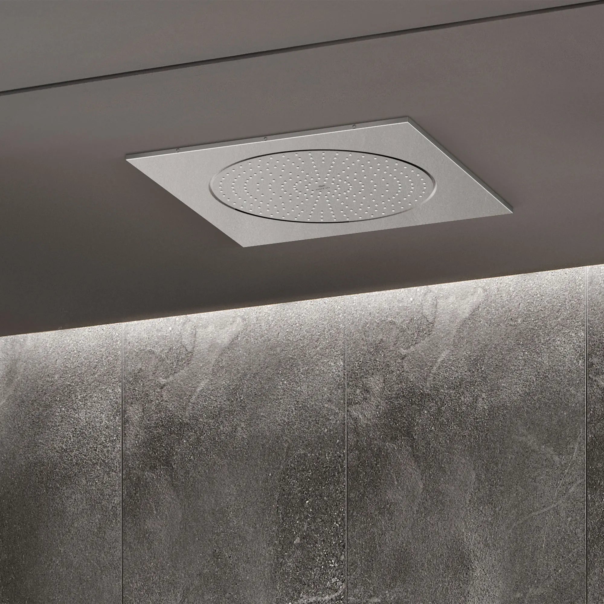 20" Ceiling Shower Head 1 Spray, 1.75 GPM (6.6 L/min)