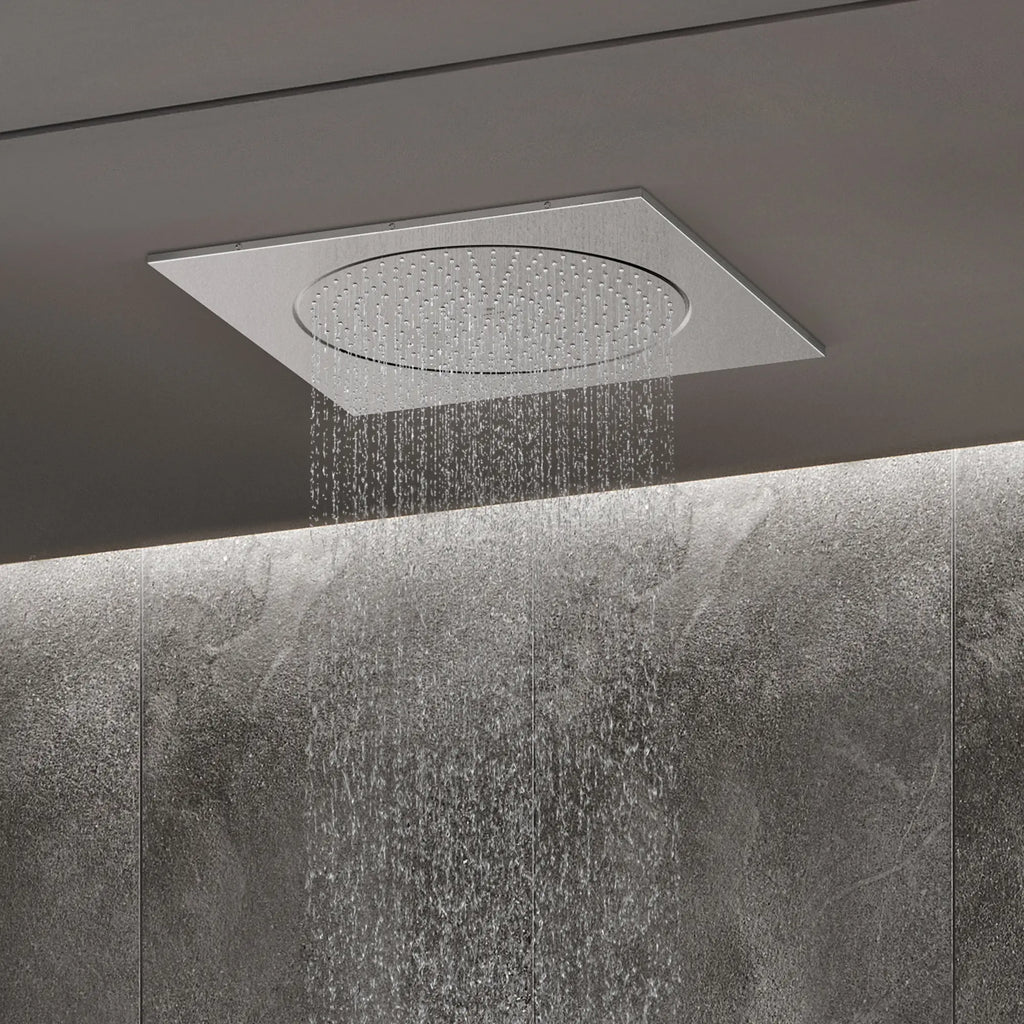 20" Ceiling Shower Head 1 Spray, 1.75 GPM (6.6 L/min)