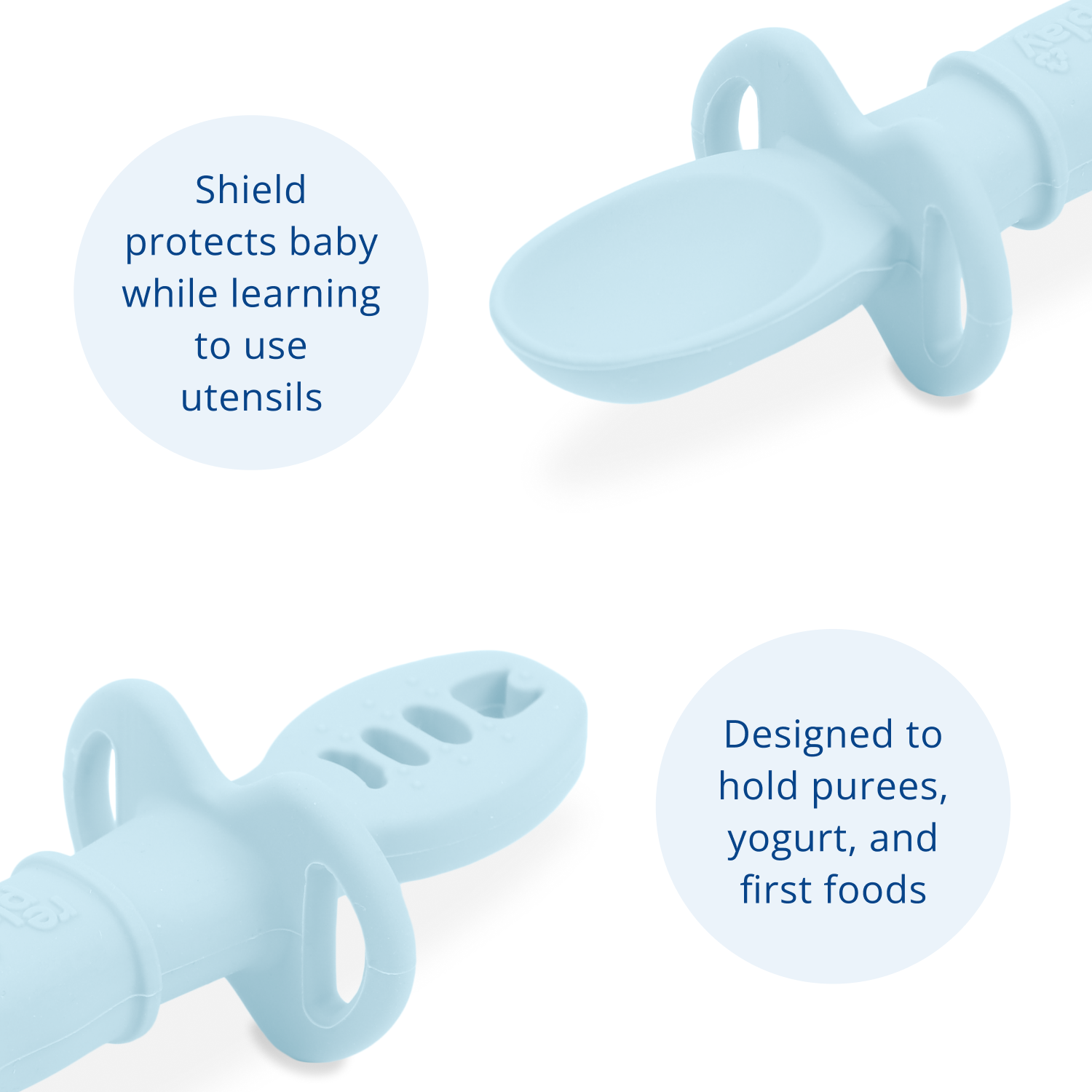 2pk Silicone Dip 'n' ReDip Feeding Tools