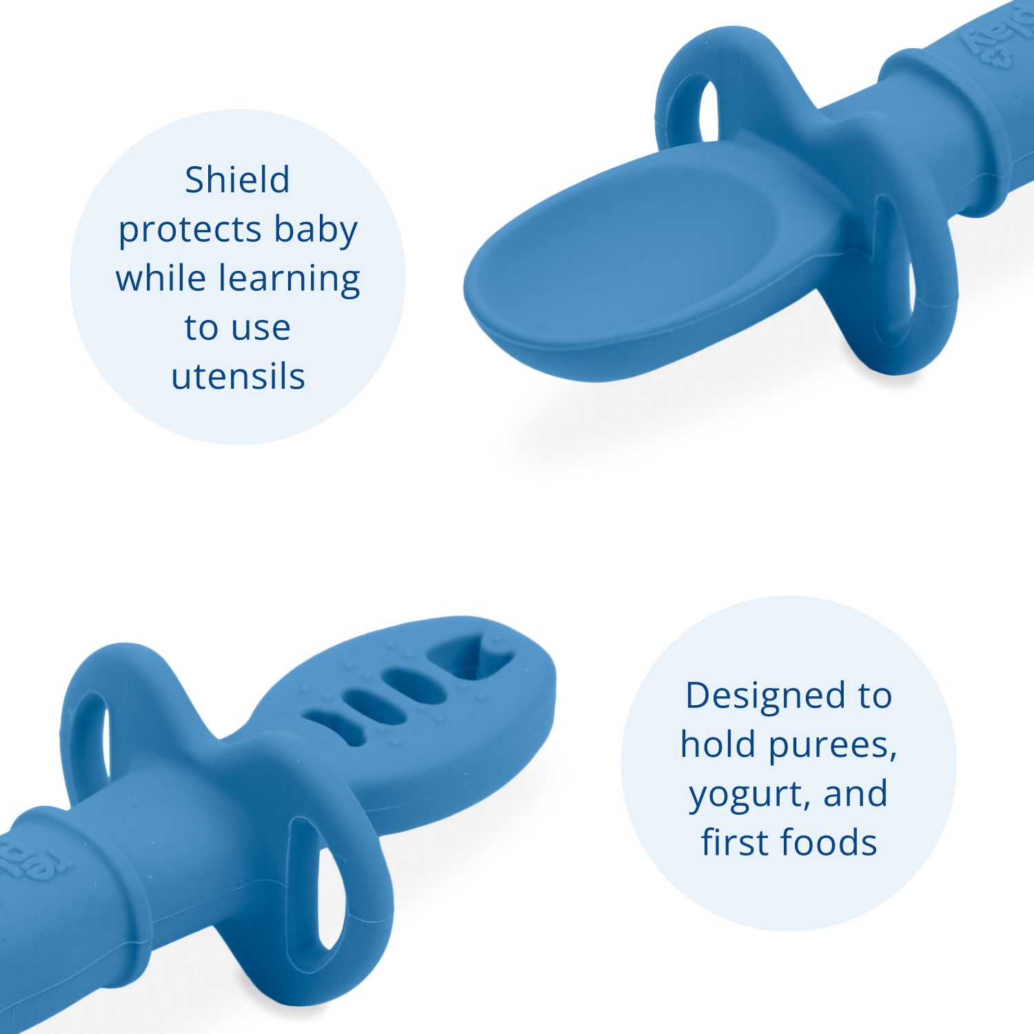 2pk Silicone Dip 'n' ReDip Feeding Tools