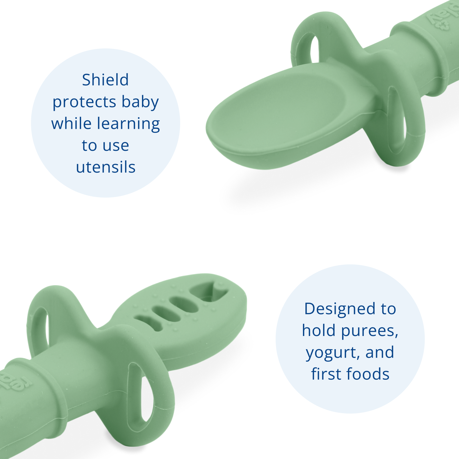 2pk Silicone Dip 'n' ReDip Feeding Tools