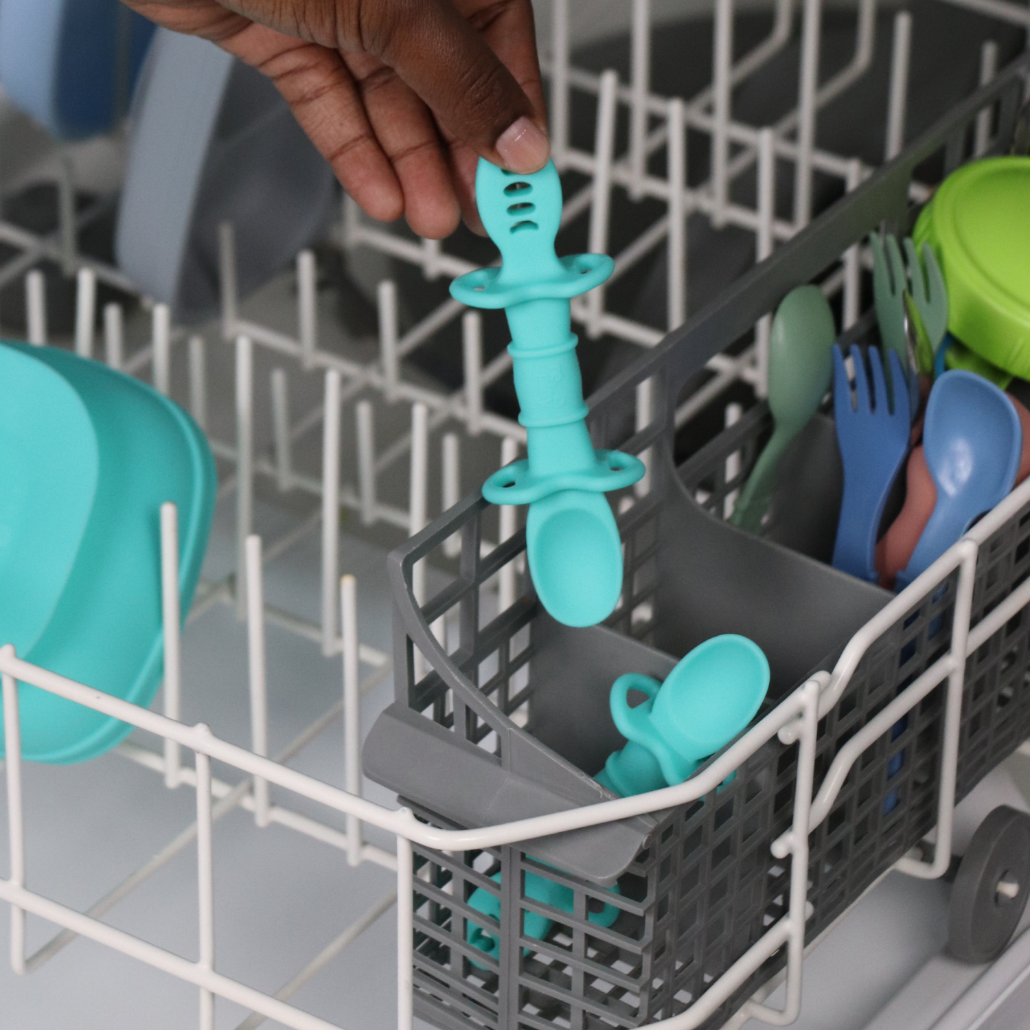 2pk Silicone Dip 'n' ReDip Feeding Tools