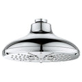 Shower Head, 6-1/2" - 3 Sprays, 1.75 GPM (6.6 L/min)