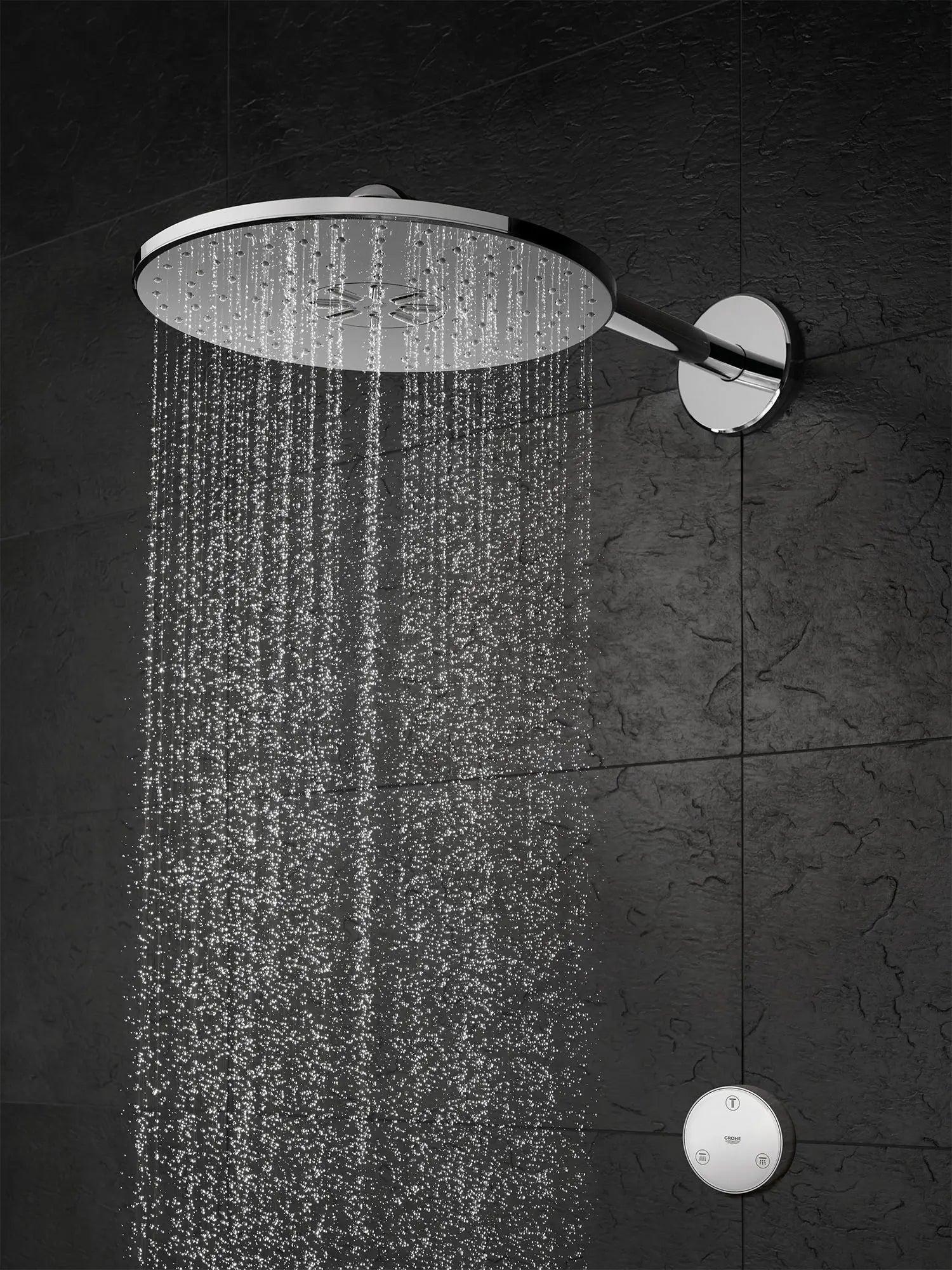 Shower Head with Remote, 12" - 2 Sprays, 1.75 GPM (6.6 L/min)
