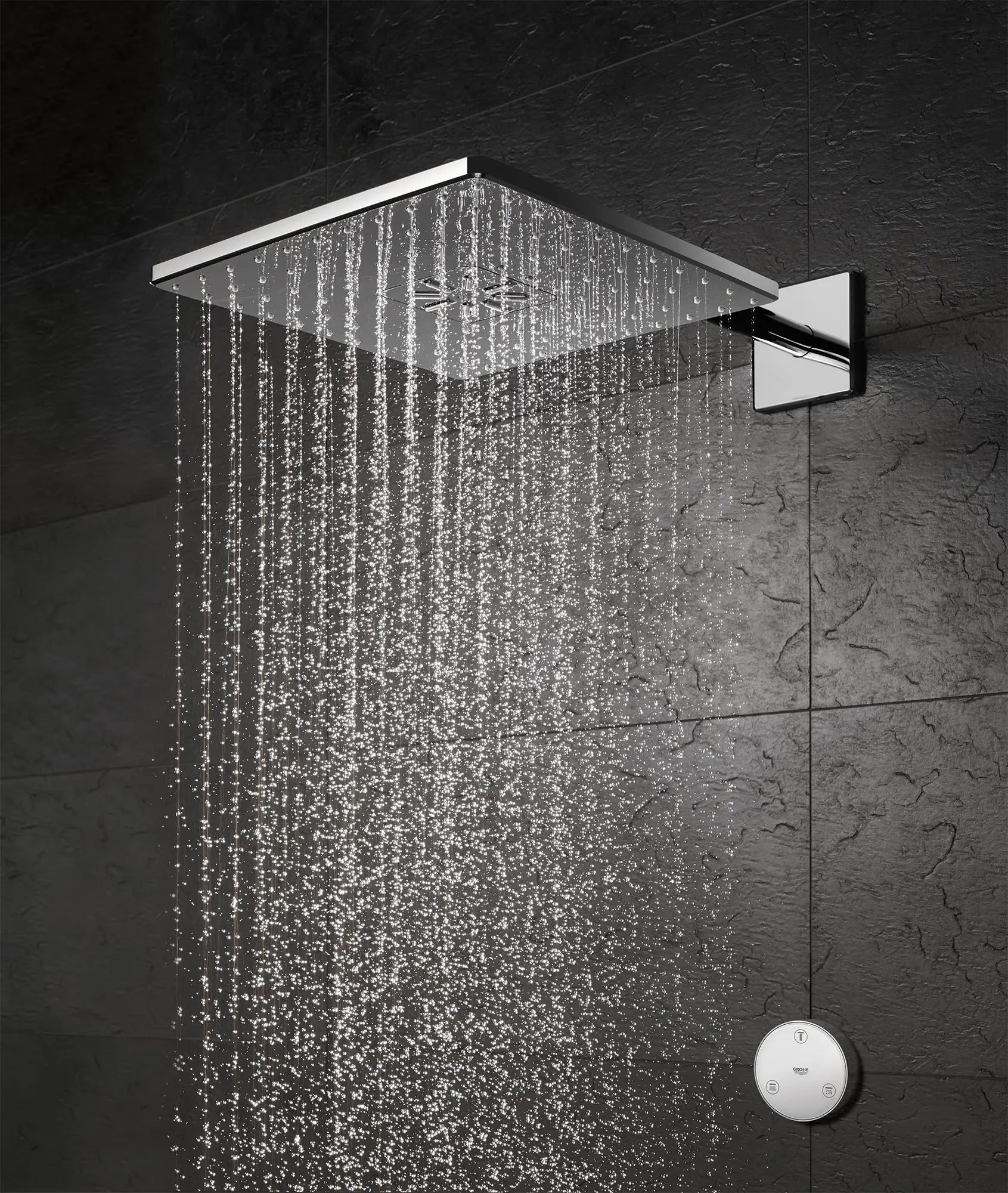 Shower Head with Remote, 12" - 2 Sprays, 1.75 GPM (6.6 L/min)