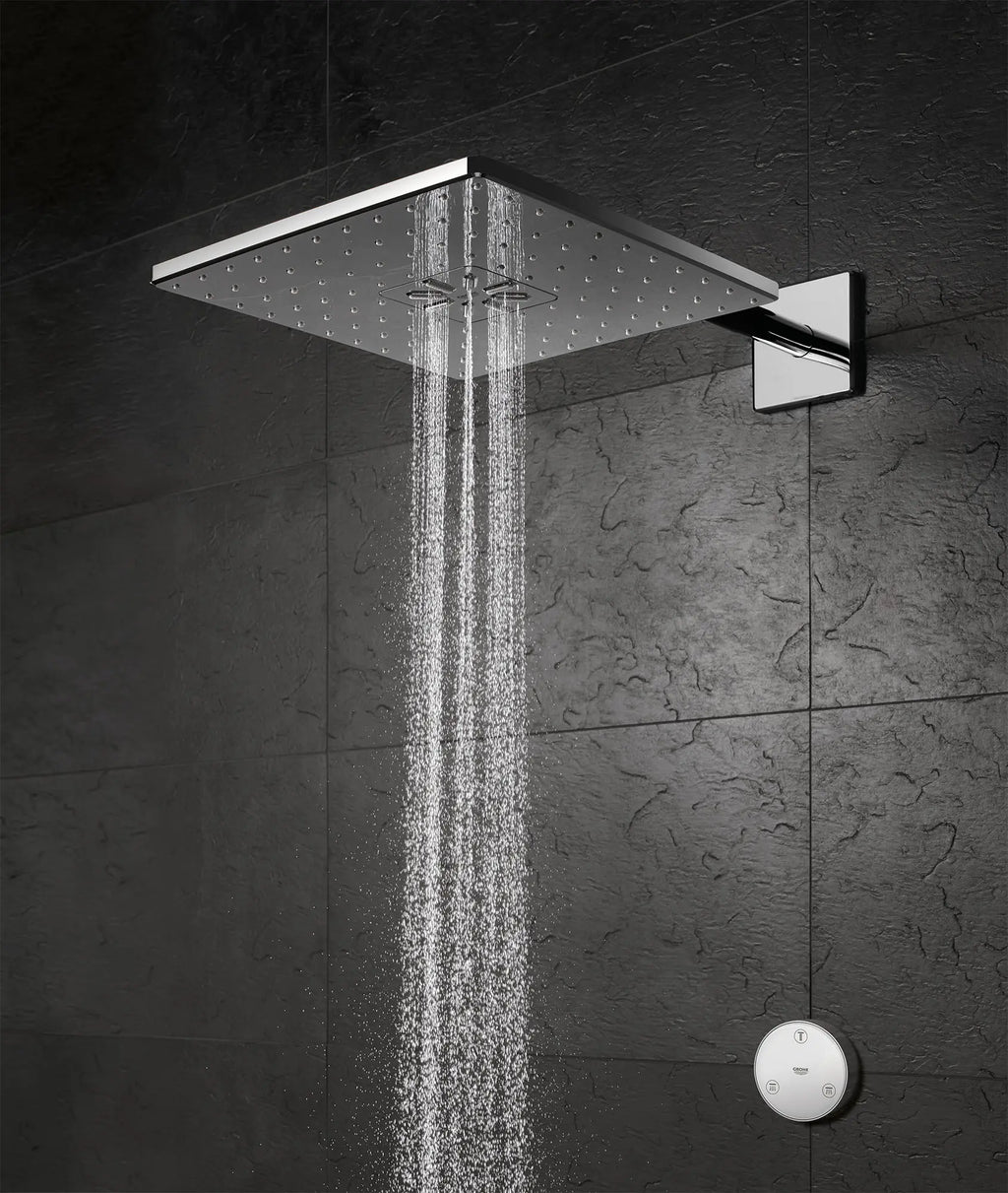 Shower Head with Remote, 12" - 2 Sprays, 1.75 GPM (6.6 L/min)