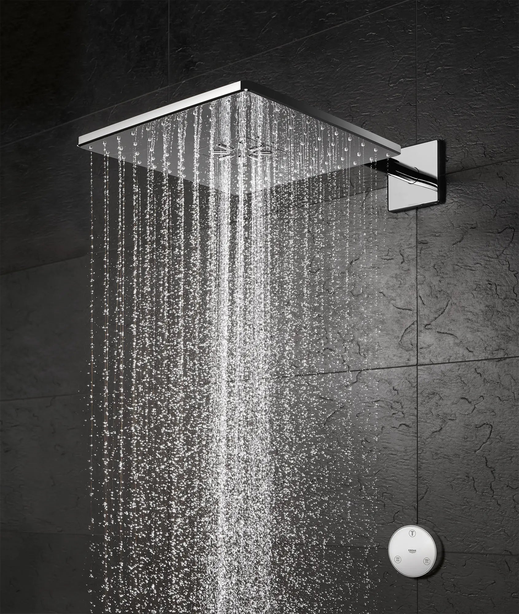 Shower Head with Remote, 12" - 2 Sprays, 1.75 GPM (6.6 L/min)
