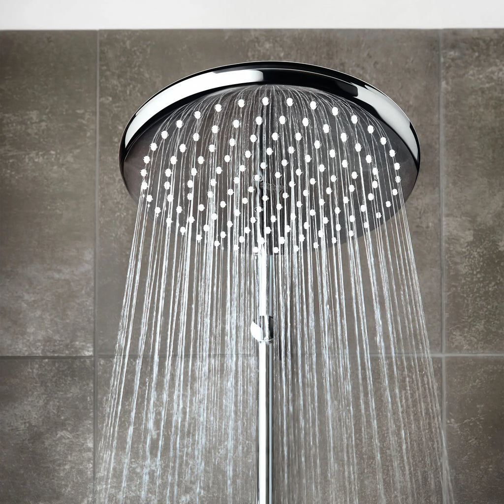 250 Rain Shower Head, 9 7?8" - 1 Spray, 1.75 GPM (6.6 L/min)
