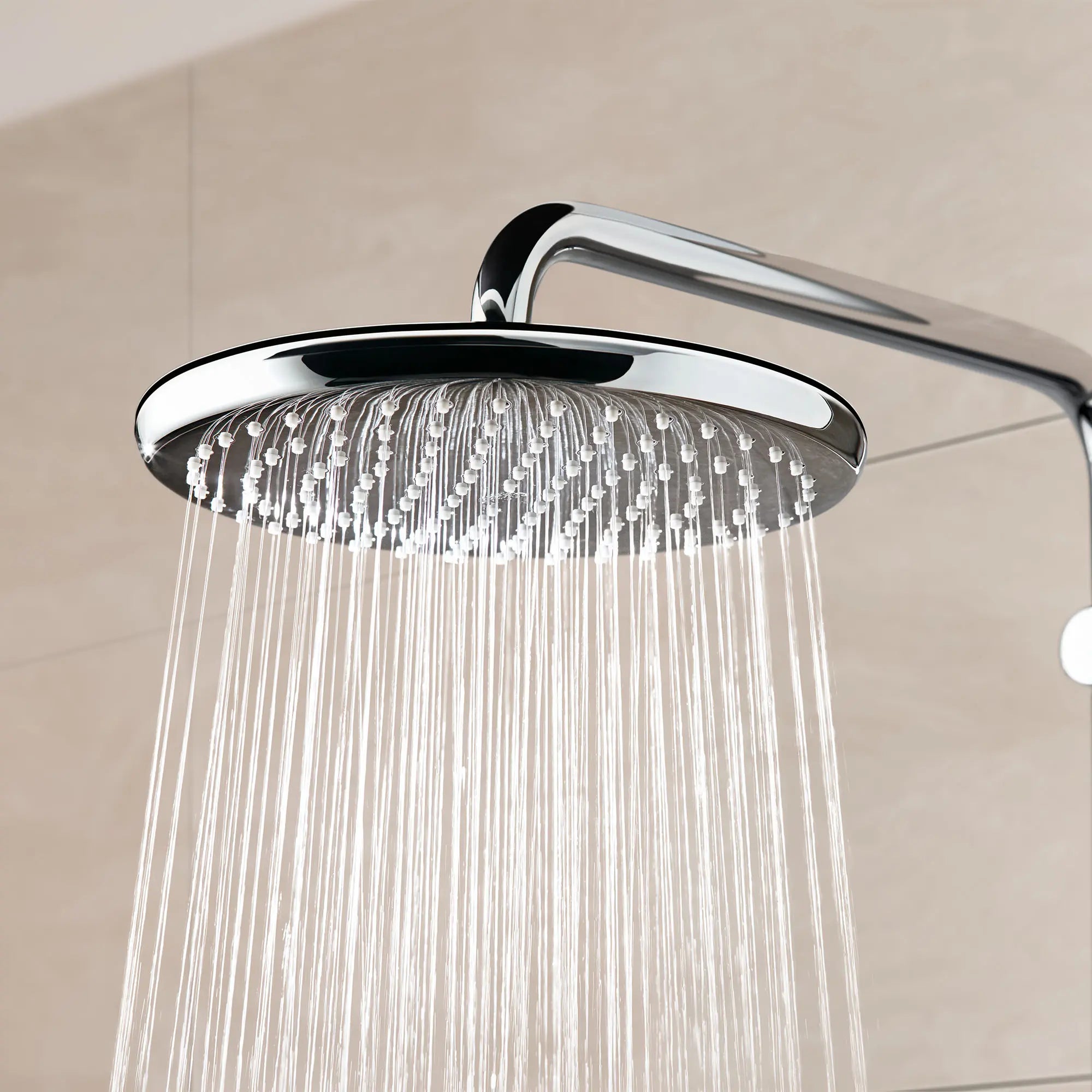 250 Rain Shower Head, 9 7?8" - 1 Spray, 1.75 GPM (6.6 L/min)