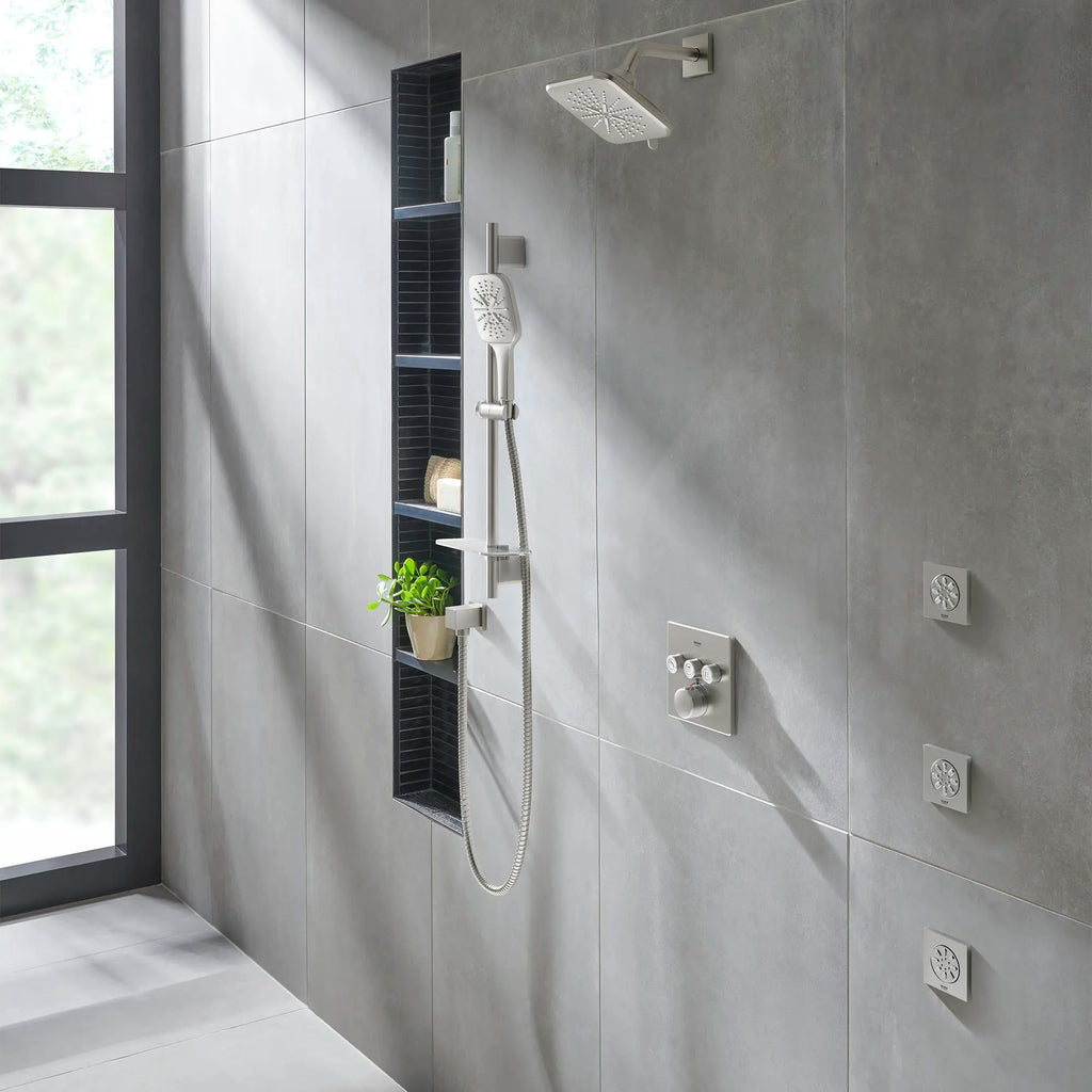 Shower Head, 6-1/2" - 3 Sprays, 1.75 GPM (6.6 L/min)