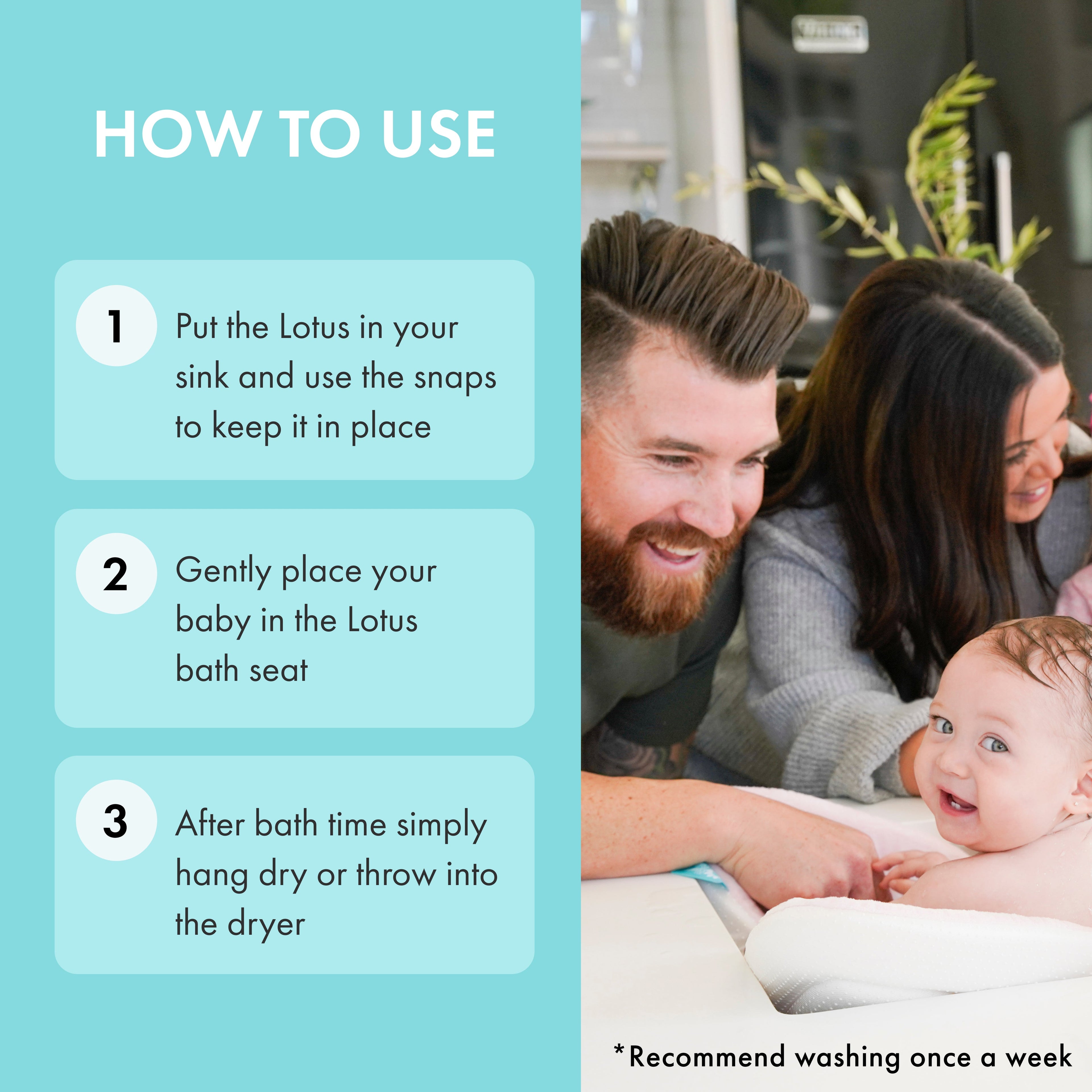 Lotus Baby Bath Seat