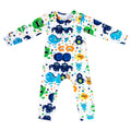 Sleeping Baby Monster Madness One-Piece Pajama