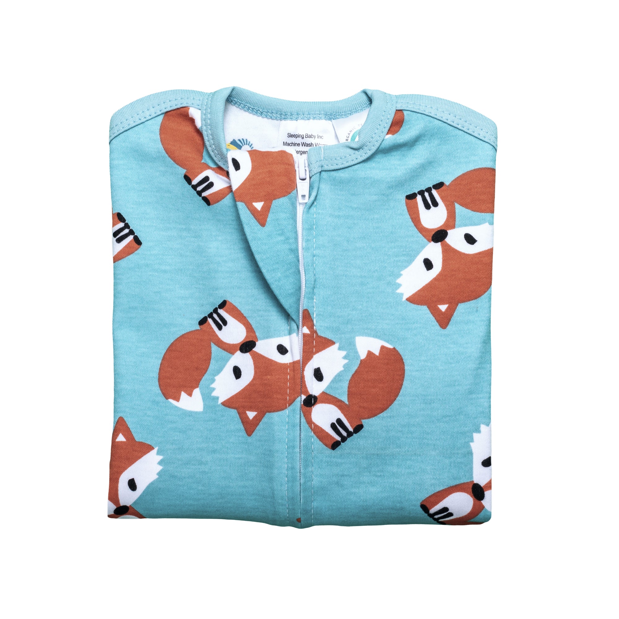 Sleeping Baby Friendly Fox One-Piece Pajama