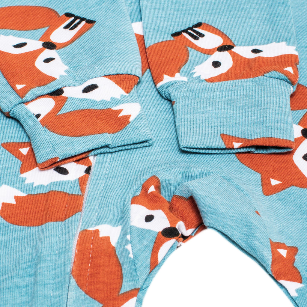 Sleeping Baby Friendly Fox One-Piece Pajama