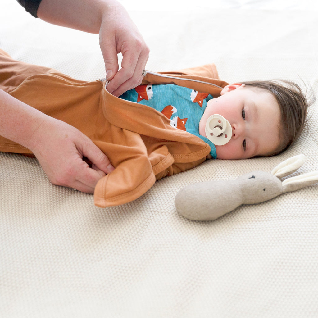 Sleeping Baby Friendly Fox One-Piece Pajama