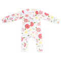 Sleeping Baby Pink Poppy One-Piece Pajama
