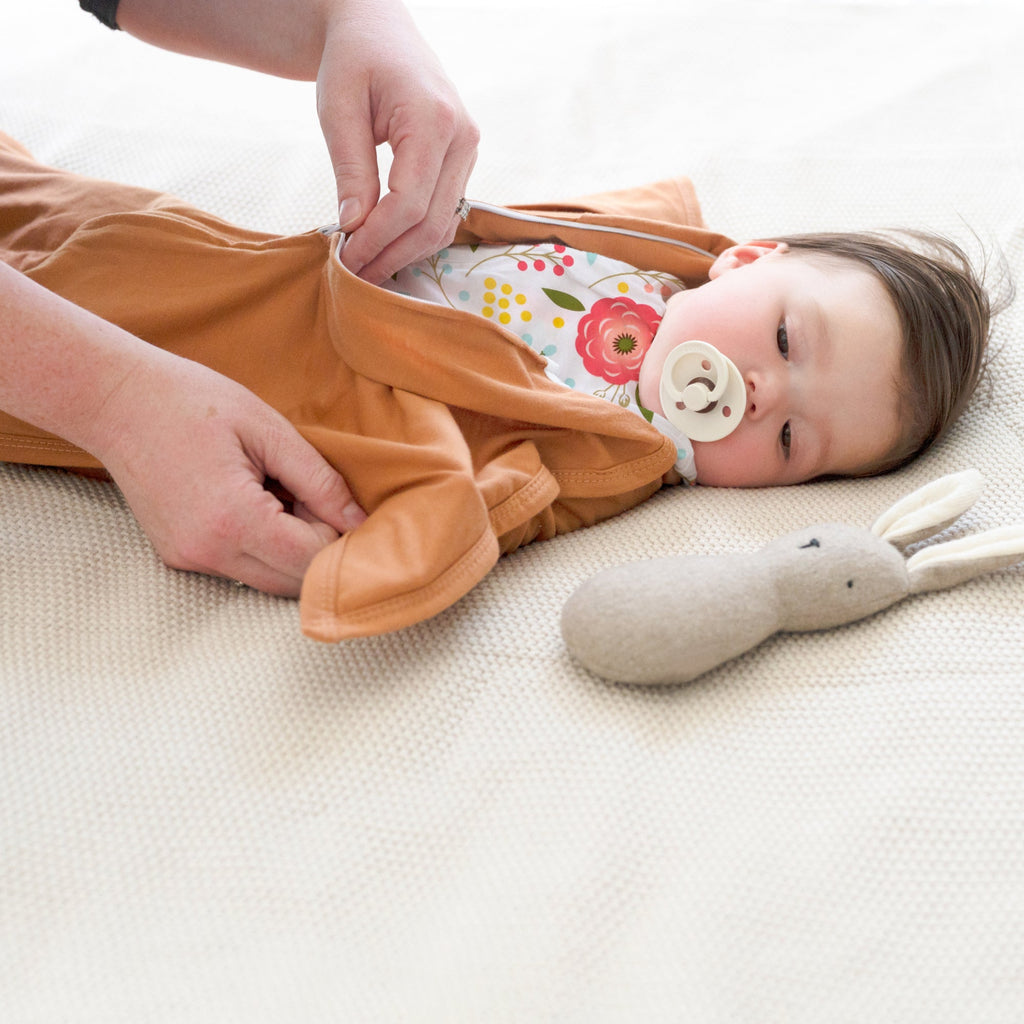 Sleeping Baby Pink Poppy One-Piece Pajama