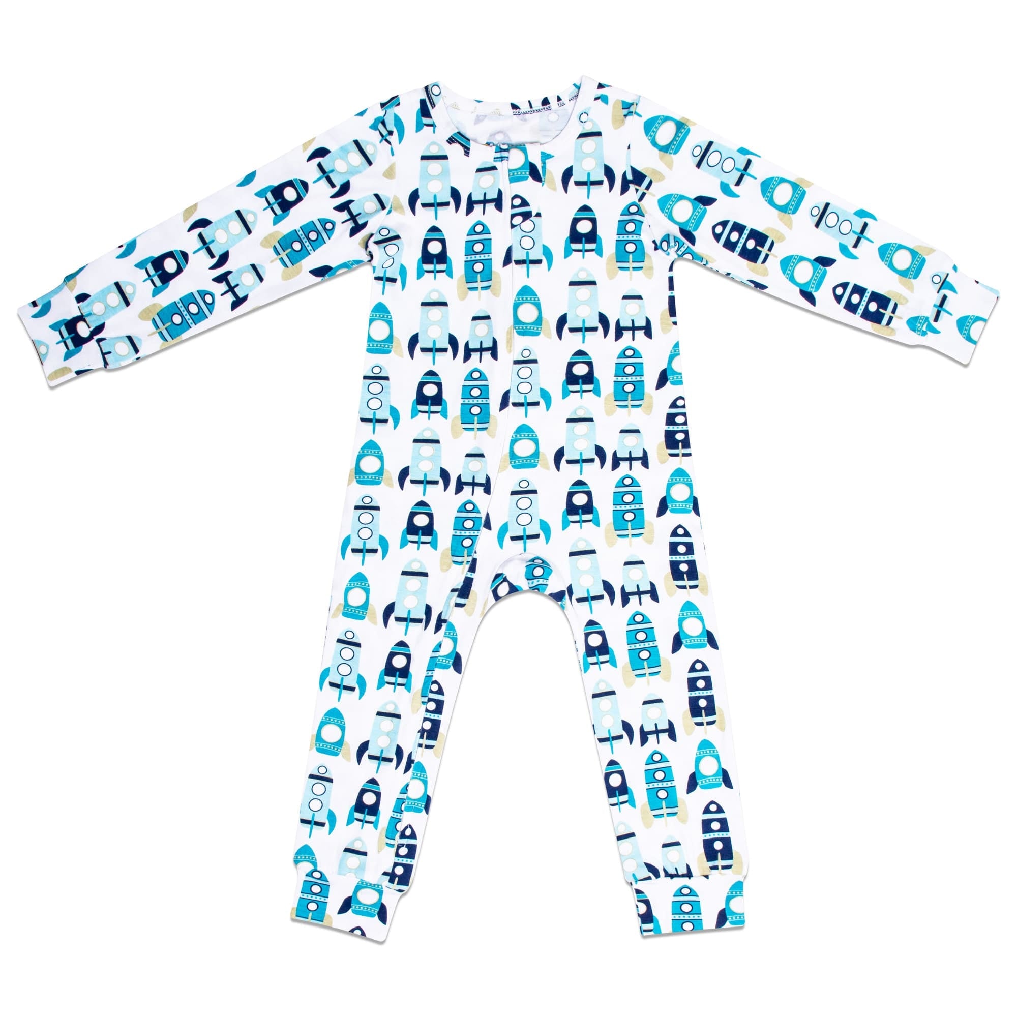 Sleeping Baby Rocket One-Piece Pajama