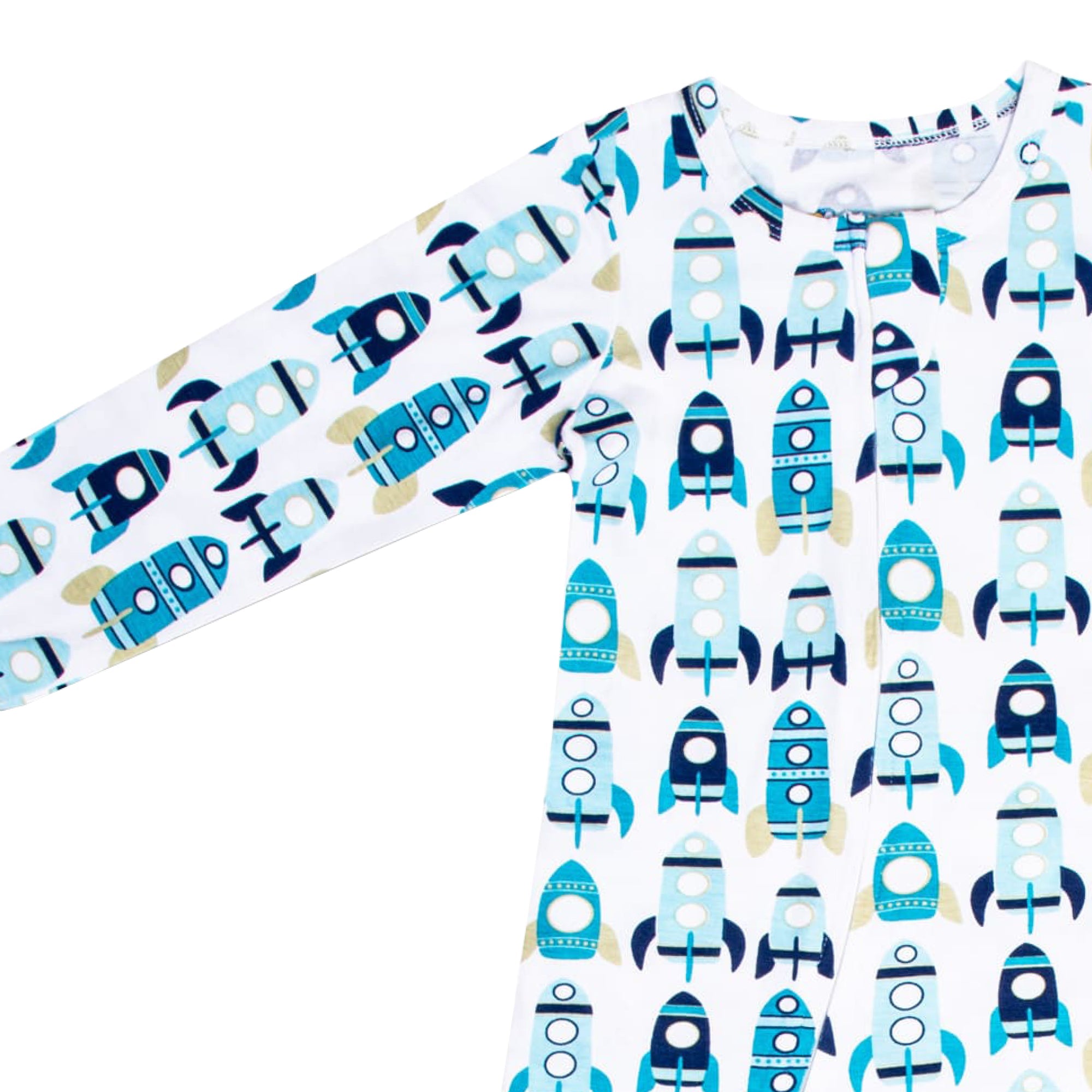 Sleeping Baby Rocket One-Piece Pajama