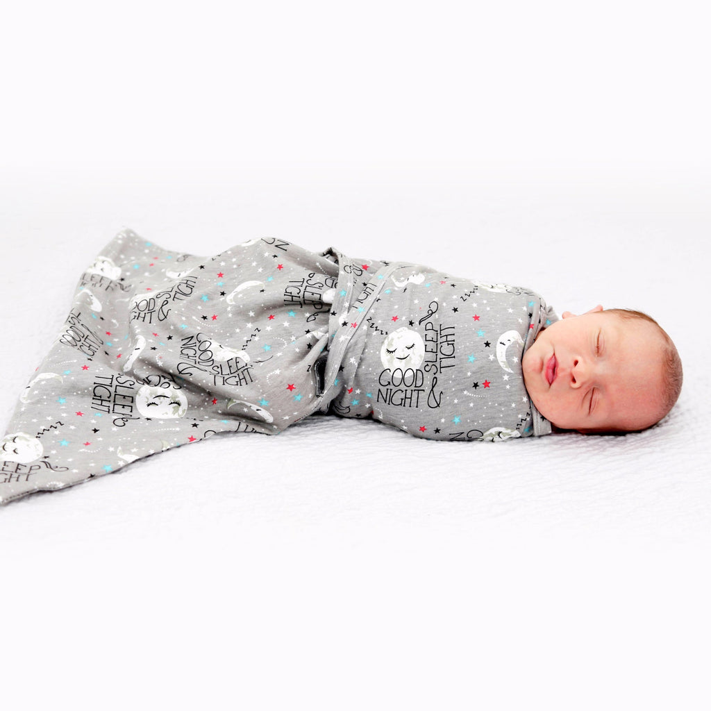 Sleeping Baby Goodnight Moon Zippy Swaddle