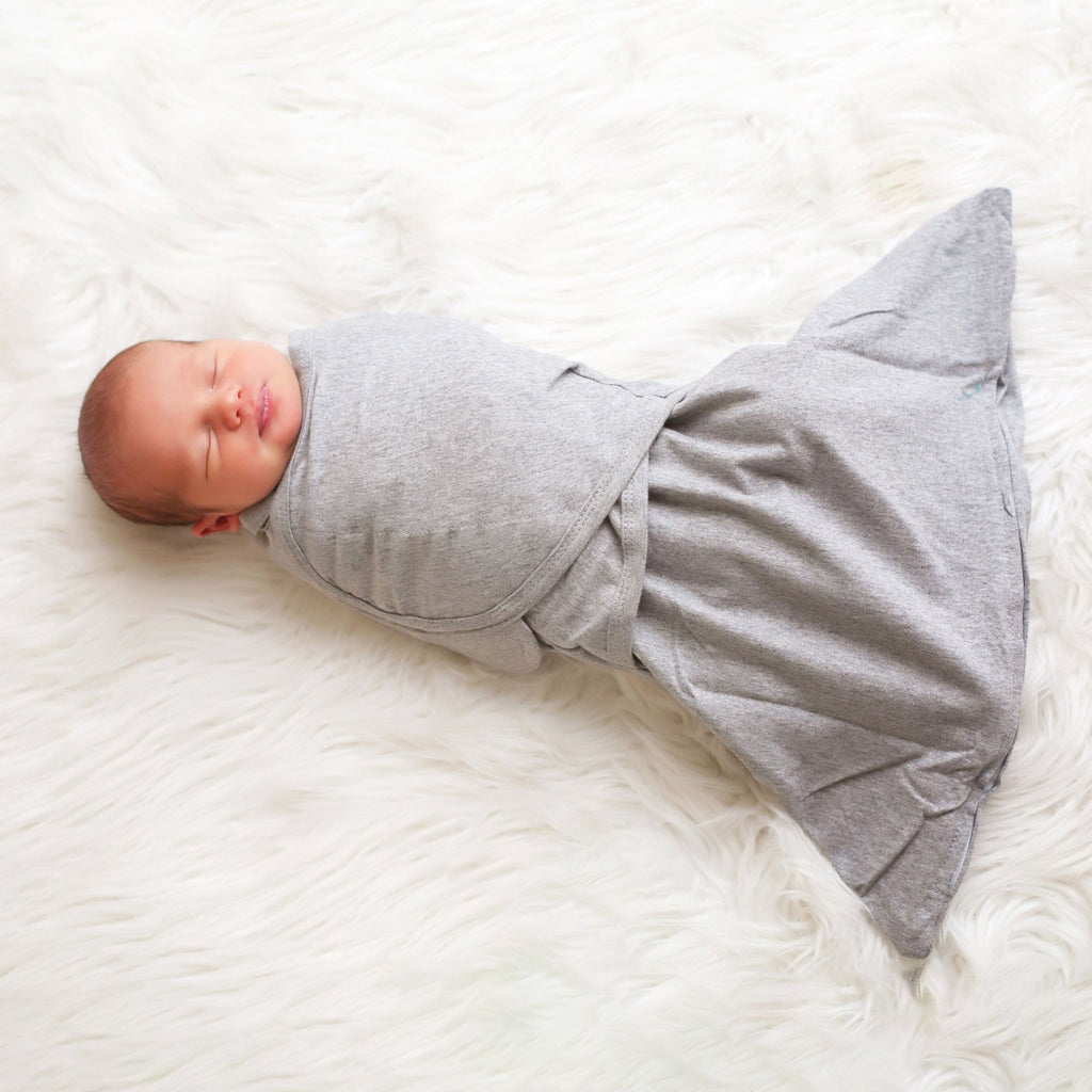 Sleeping Baby Classic Heather Zippy Swaddle
