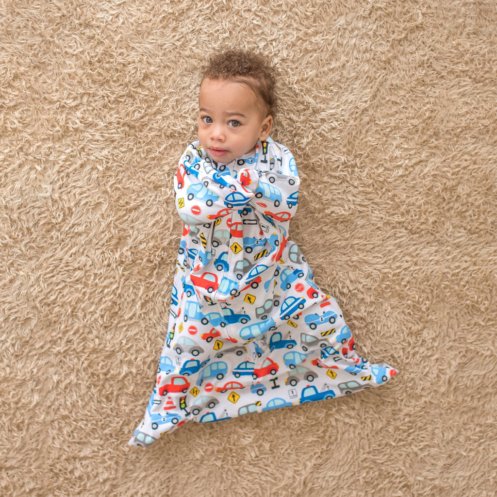 Sleeping Baby Going Places Zipadee-Zip Swaddle Transition