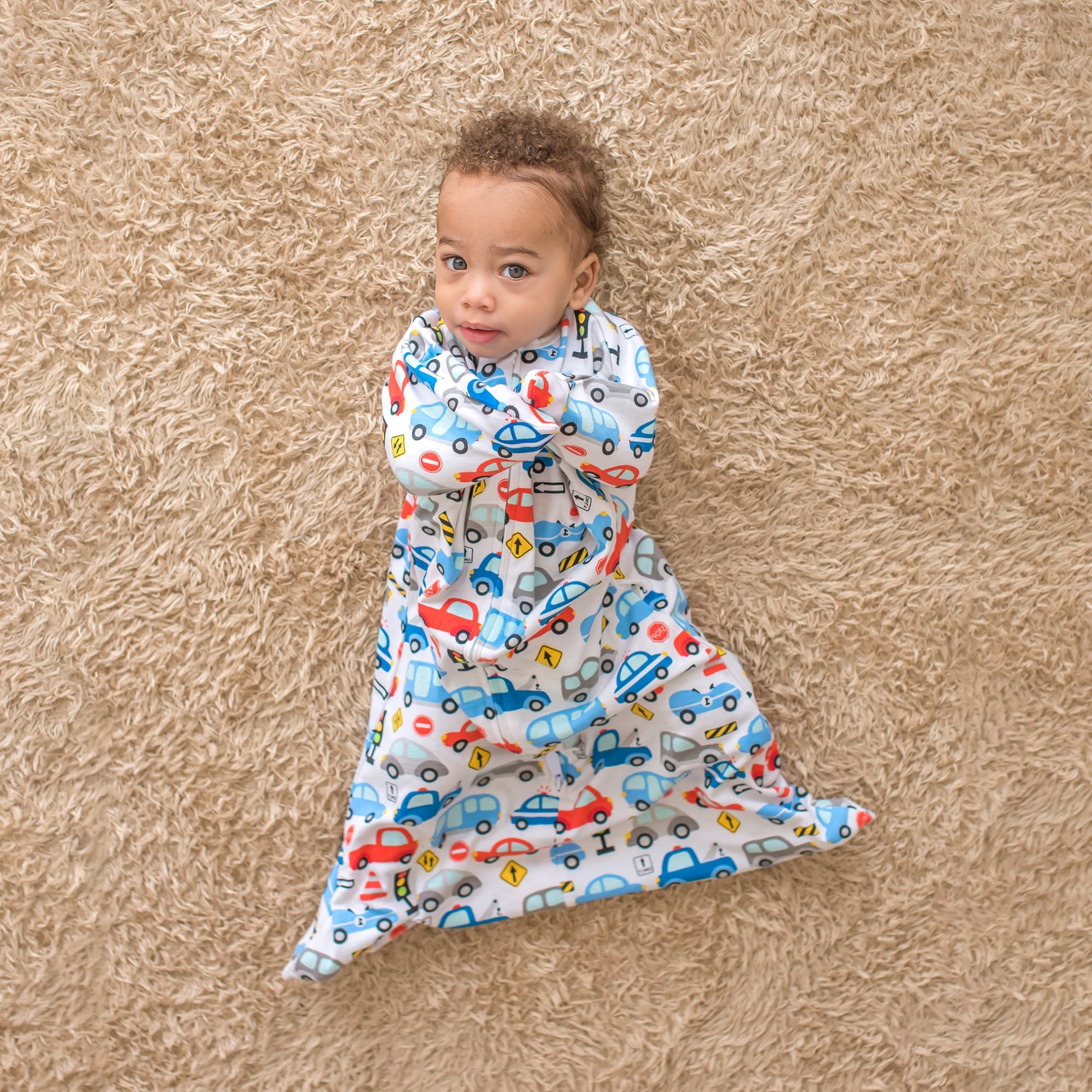 Sleeping Baby Going Places Zipadee-Zip Swaddle Transition