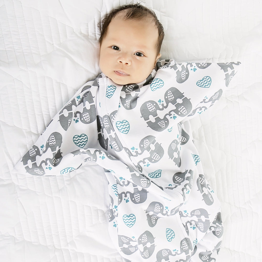 Sleeping Baby Zoo Pals Zipadee-Zip Swaddle Transition