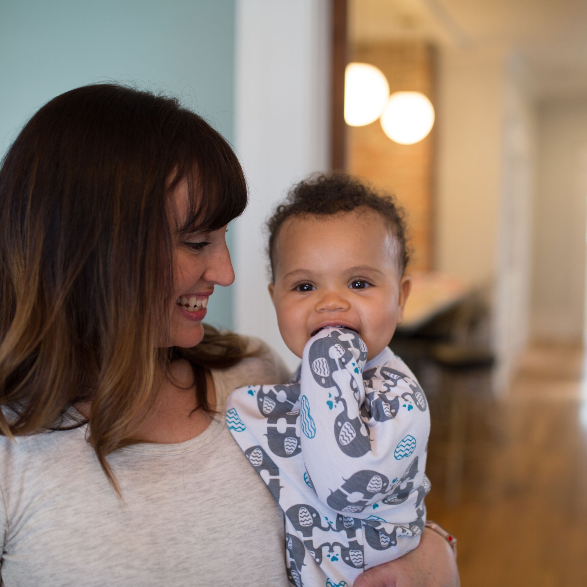 Sleeping Baby Zoo Pals Zipadee-Zip Swaddle Transition