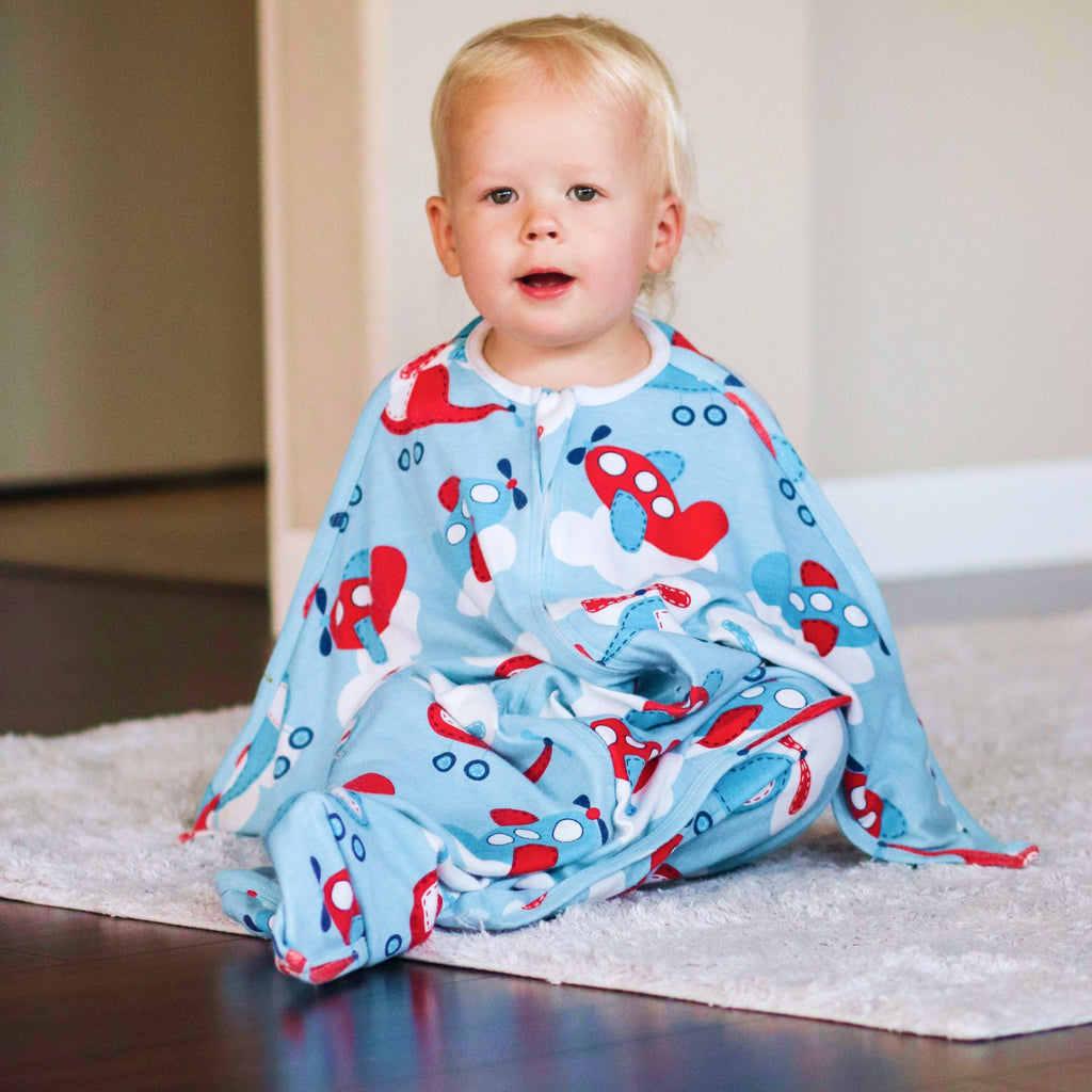 Sleeping Baby Going Places Zipadee-Zip Swaddle Transition