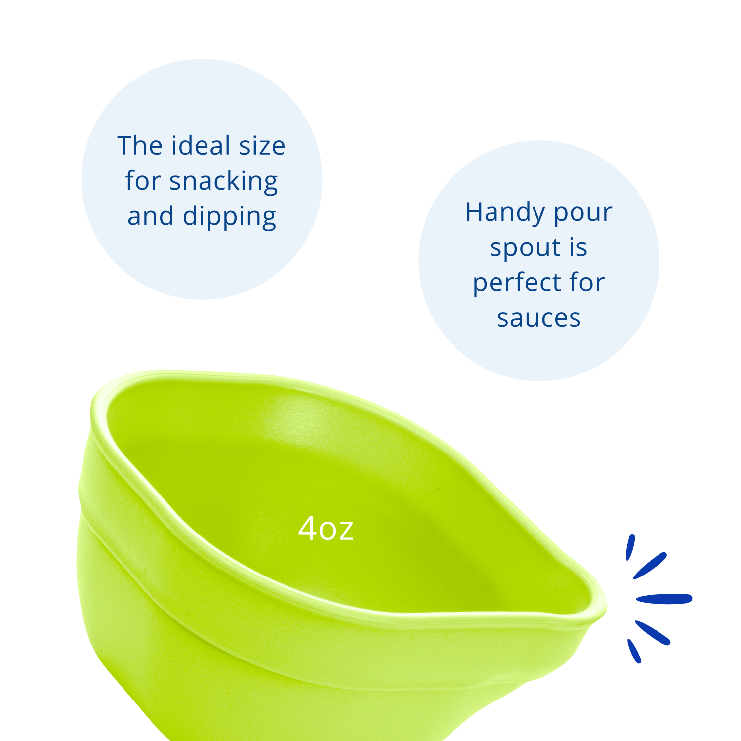 Dip 'n' Pour Bowl USA Made from Recycled Materials