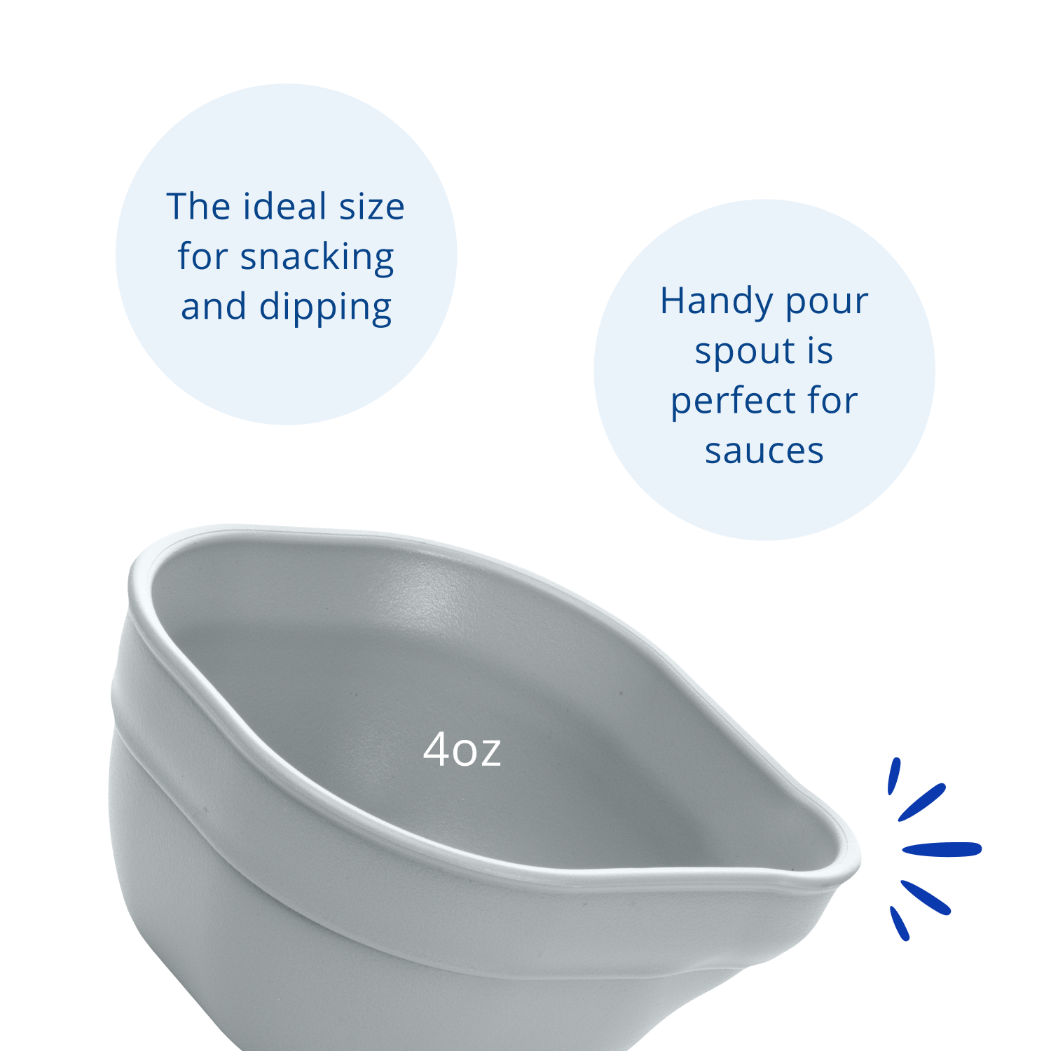 Dip 'n' Pour Bowl USA Made from Recycled Materials