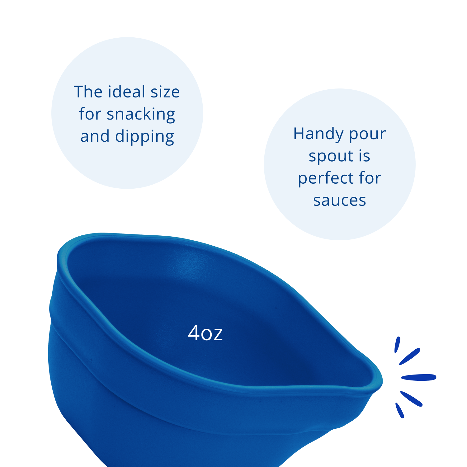 Dip 'n' Pour Bowl USA Made from Recycled Materials