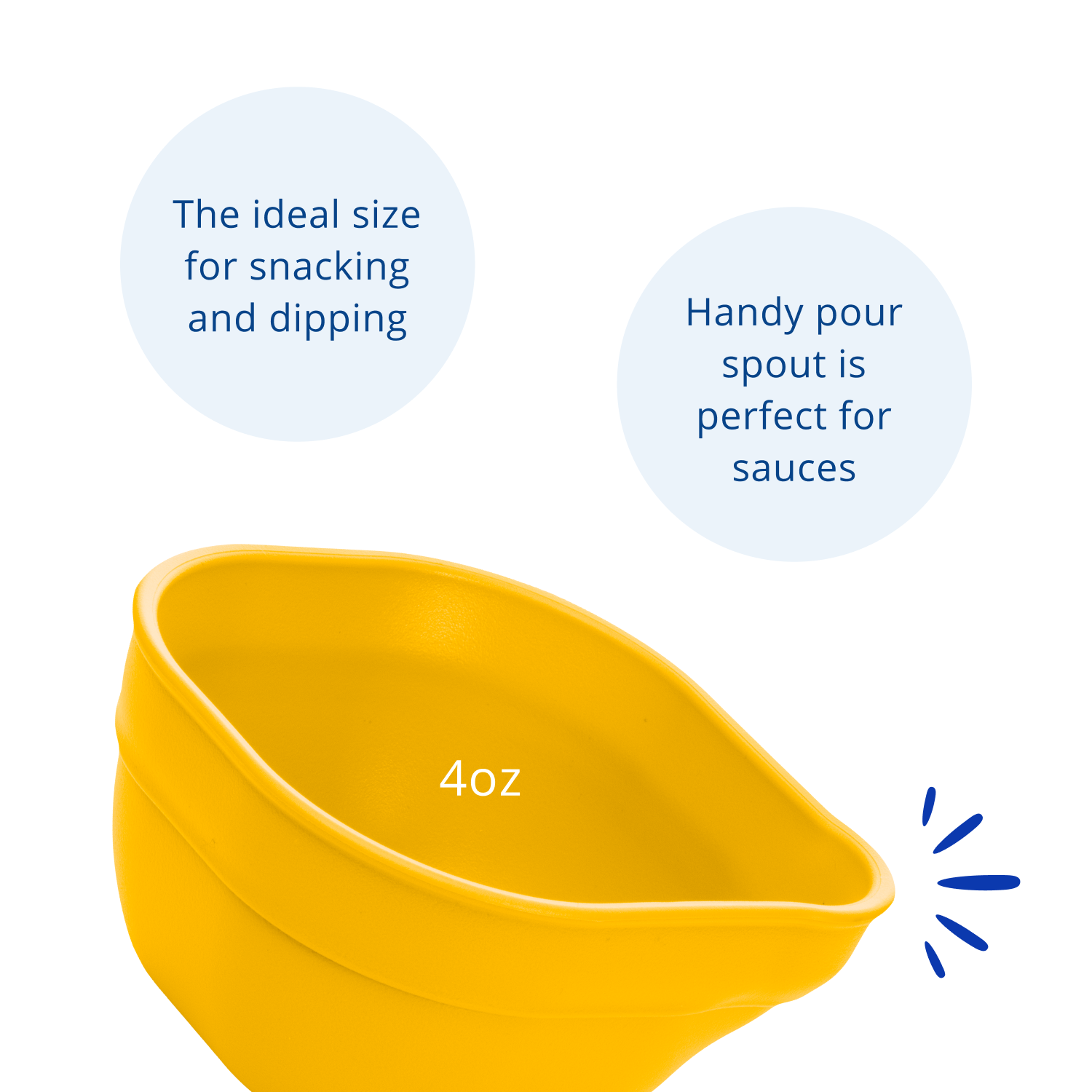 Dip 'n' Pour Bowl USA Made from Recycled Materials