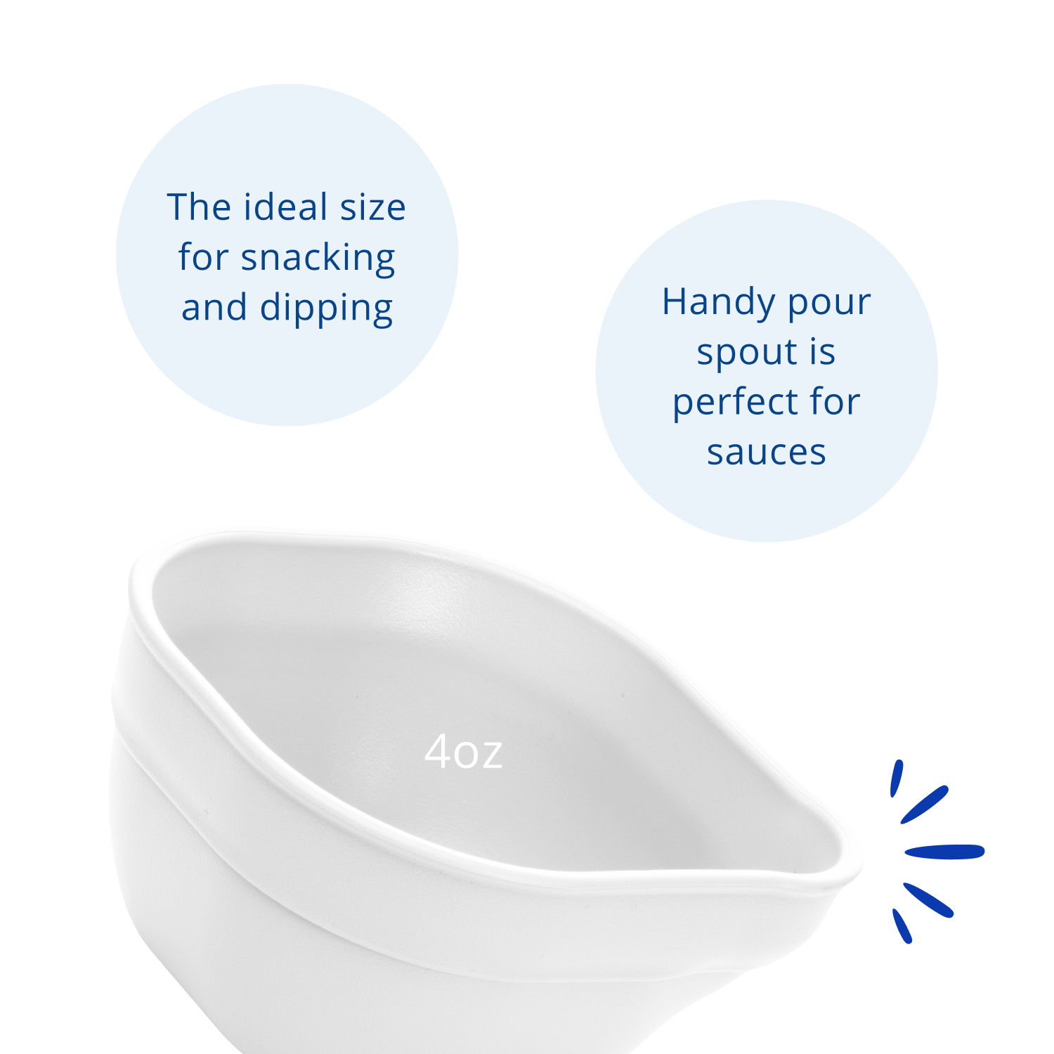 Dip 'n' Pour Bowl USA Made from Recycled Materials