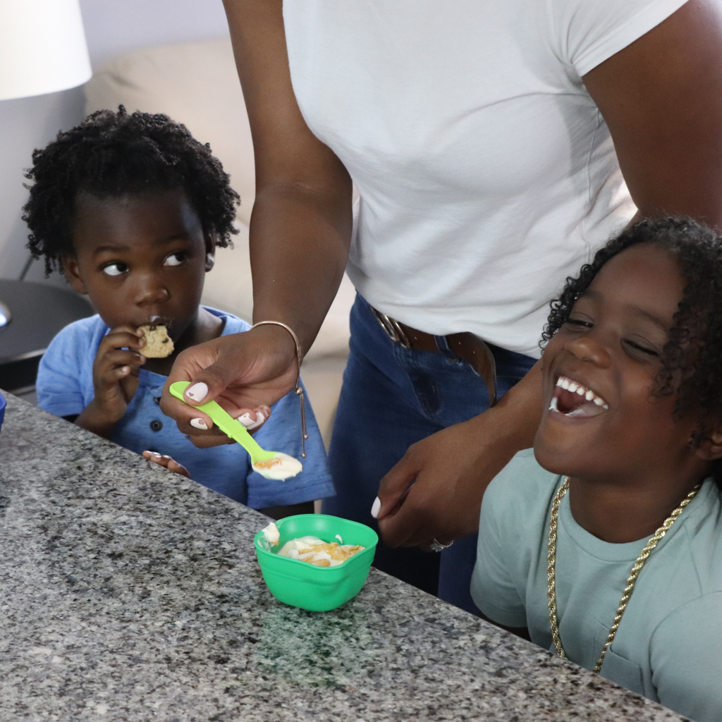 Dip 'n' Pour Bowl USA Made from Recycled Materials