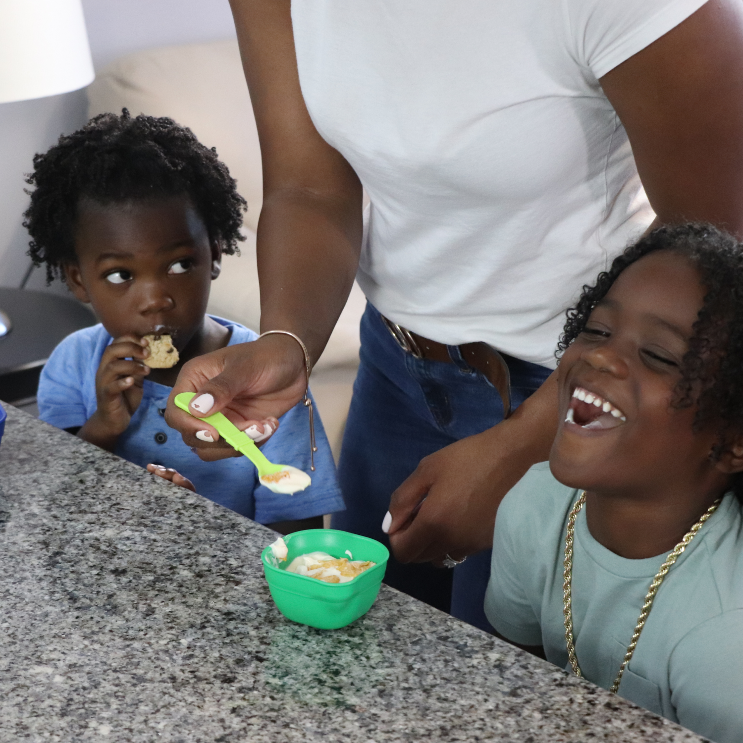 Dip 'n' Pour Bowl USA Made from Recycled Materials