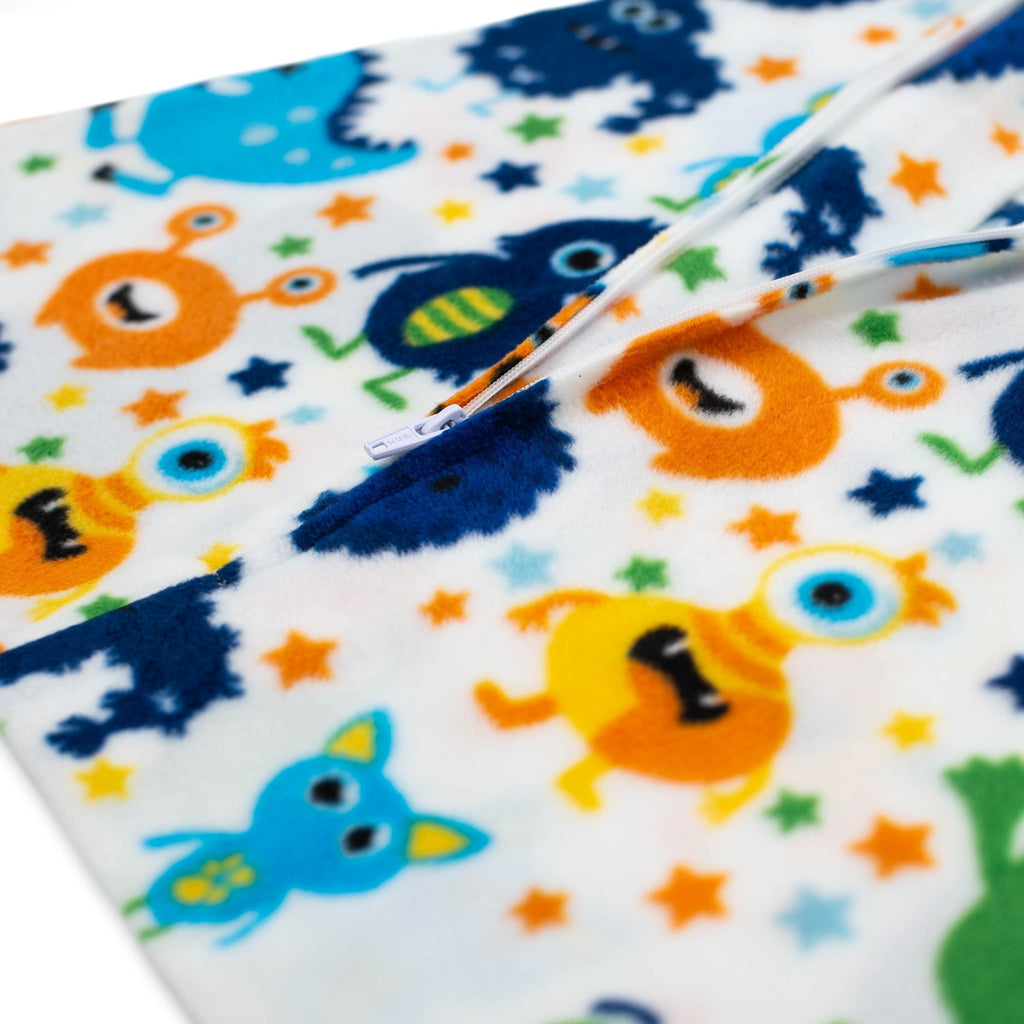 Sleeping Baby Adventure Island Zipadee-Zip Swaddle Transition - Fleece
