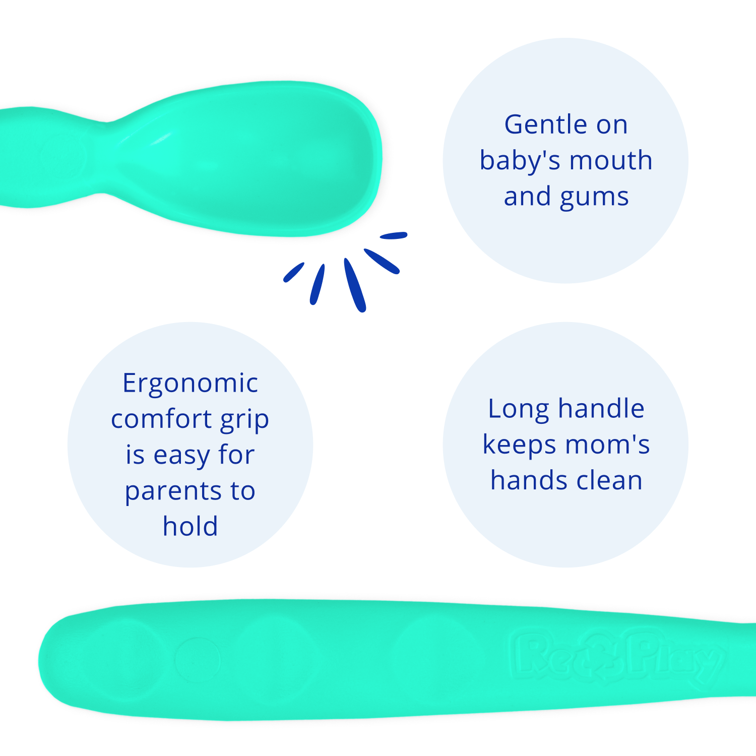 Infant Spoon USA Made from Recycled Materials