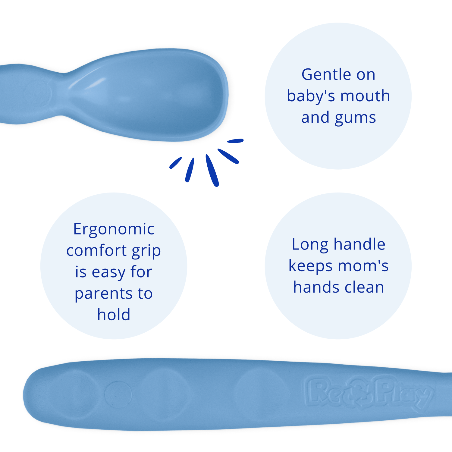 Infant Spoon USA Made from Recycled Materials