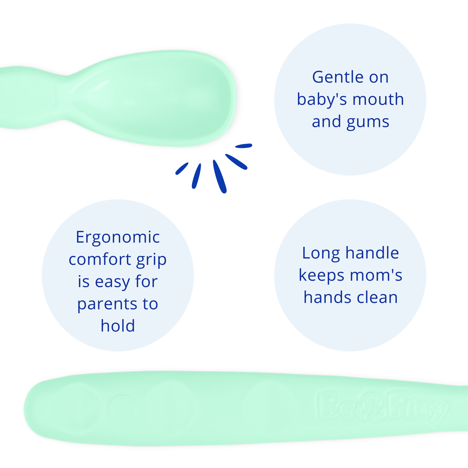 Infant Spoon USA Made from Recycled Materials