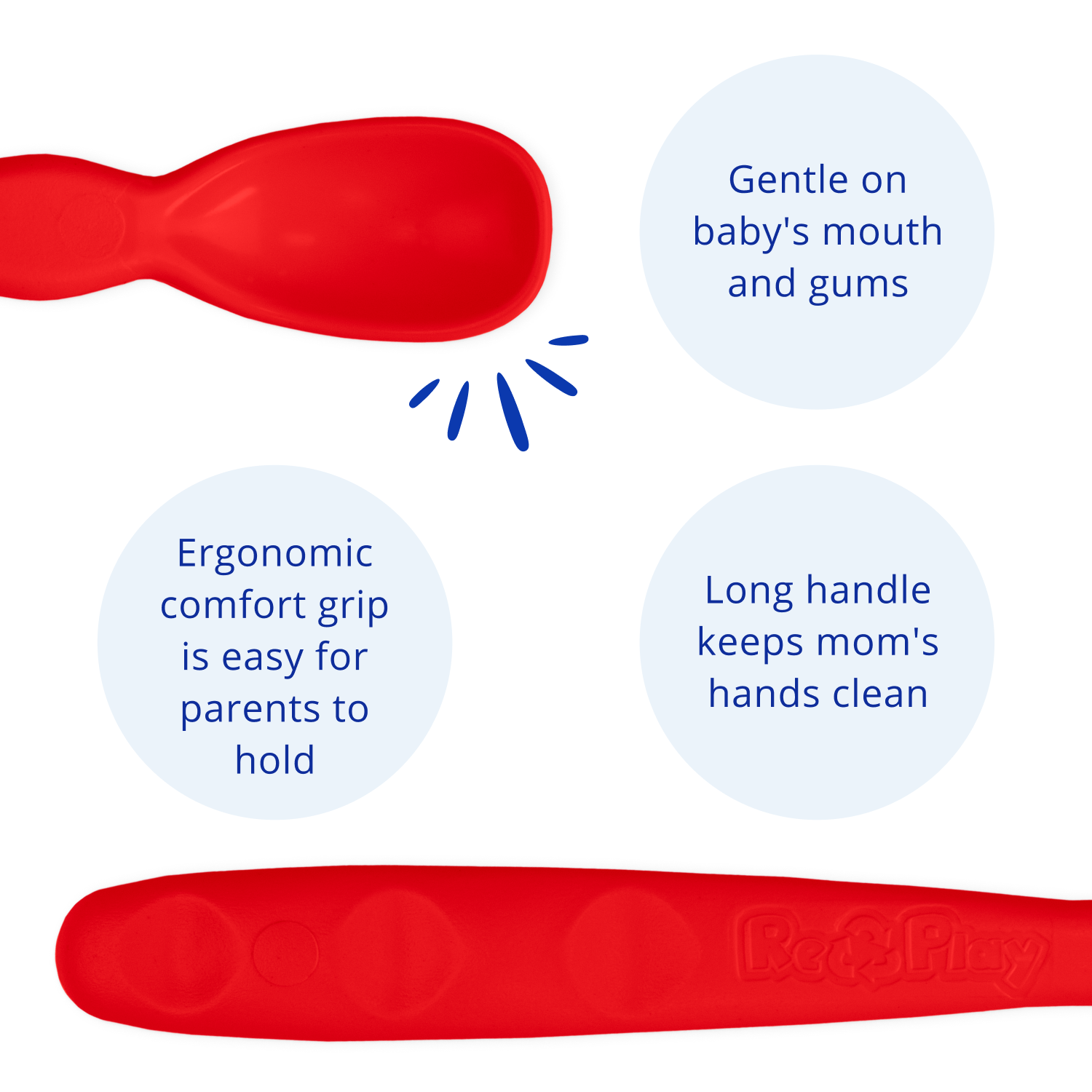 Infant Spoon USA Made from Recycled Materials