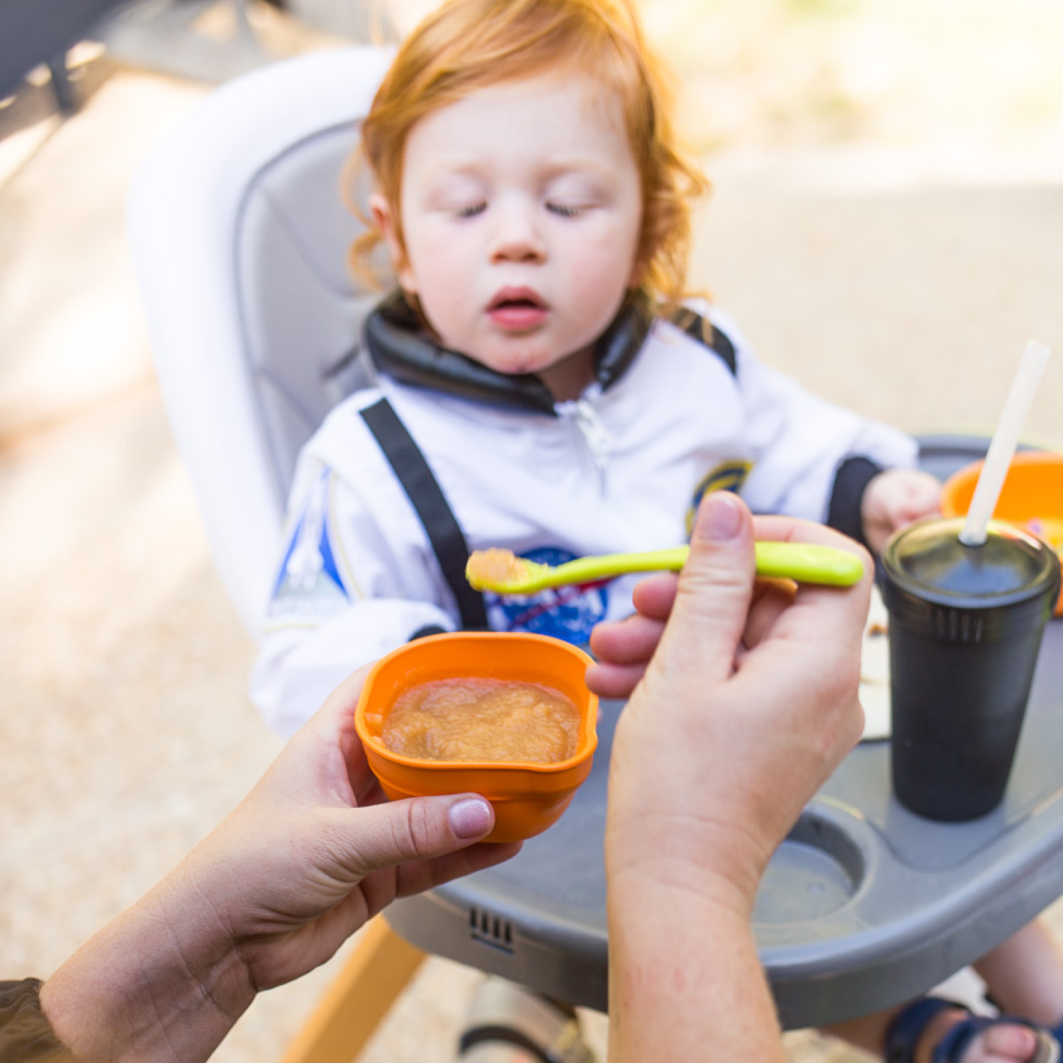 Infant Spoon USA Made from Recycled Materials