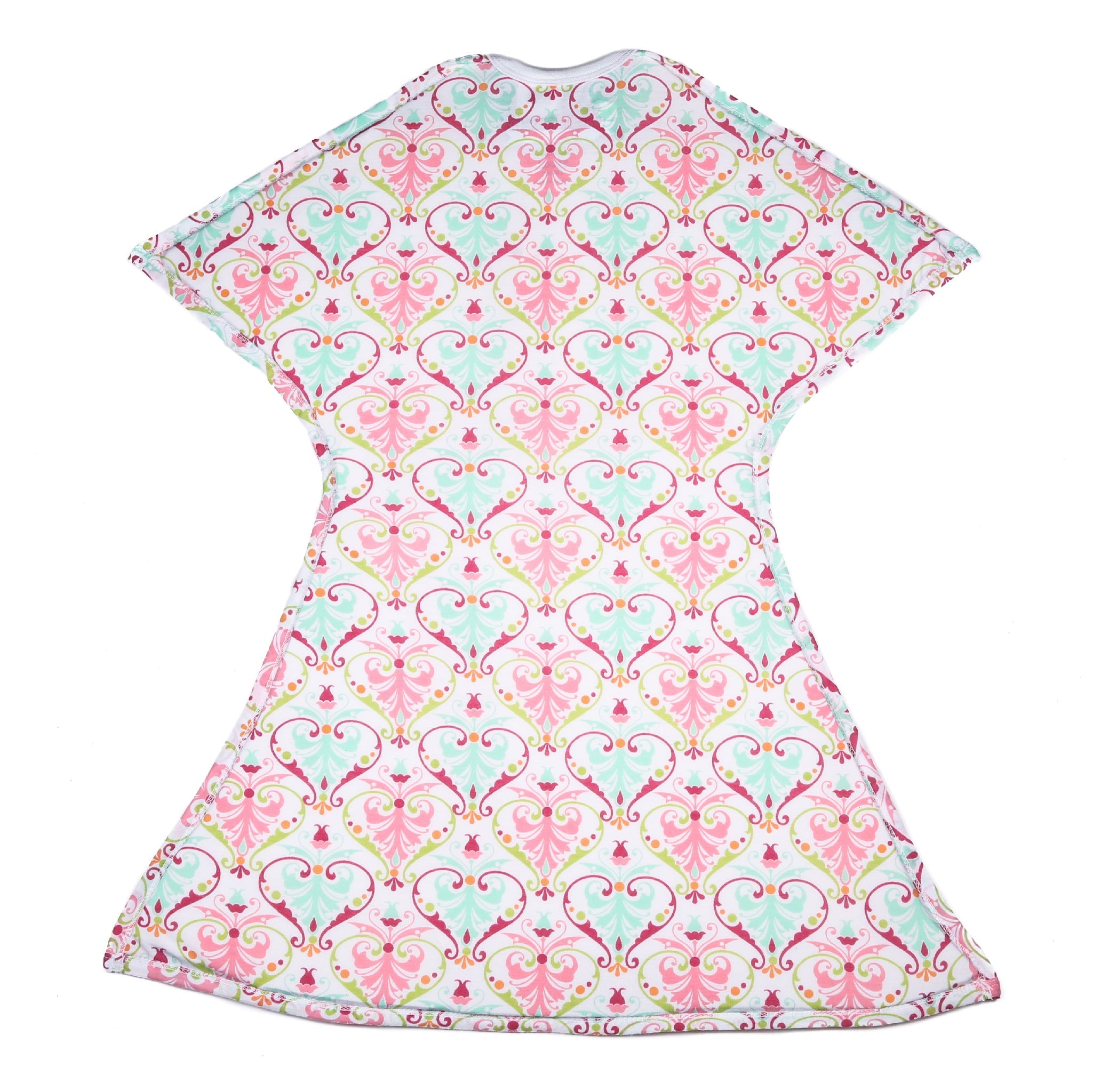 Sleeping Baby Pink Floral Zipadee-Zip Swaddle Transition - Lightweight