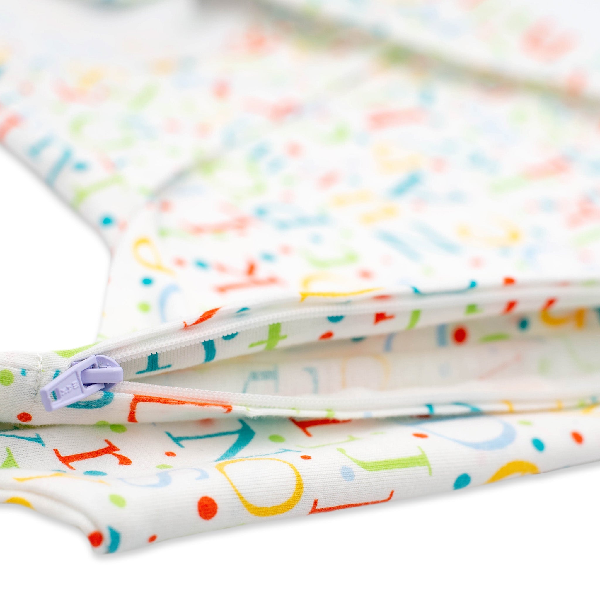 Sleeping Baby ABC Zippy Swaddle