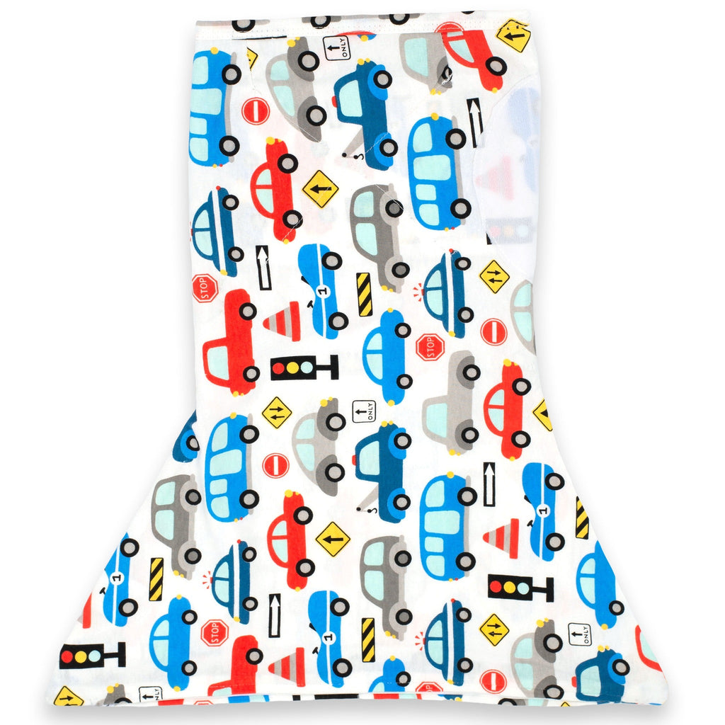 Sleeping Baby Busy Town Zippy Swaddle